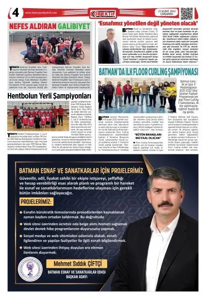 22.02.2022 tarihli sayı, 4. sayfa