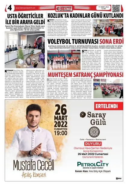 10.03.2022 tarihli sayı, 4. sayfa