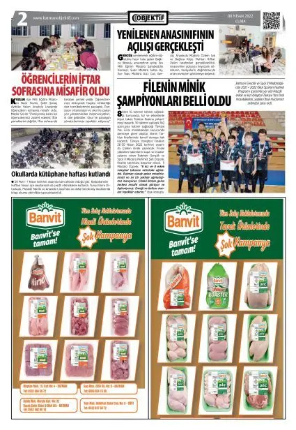 10.04.2022 tarihli sayı, 2. sayfa