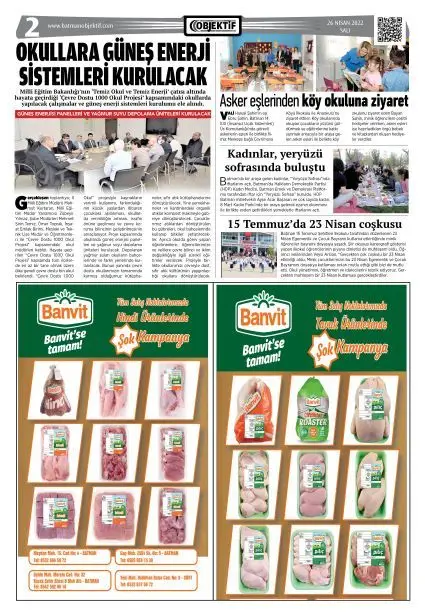 26.04.2022 tarihli sayı, 2. sayfa