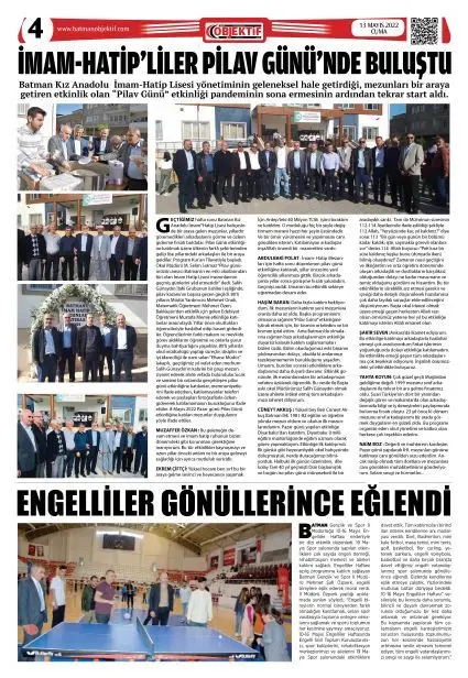 13.05.2022 tarihli sayı, 4. sayfa