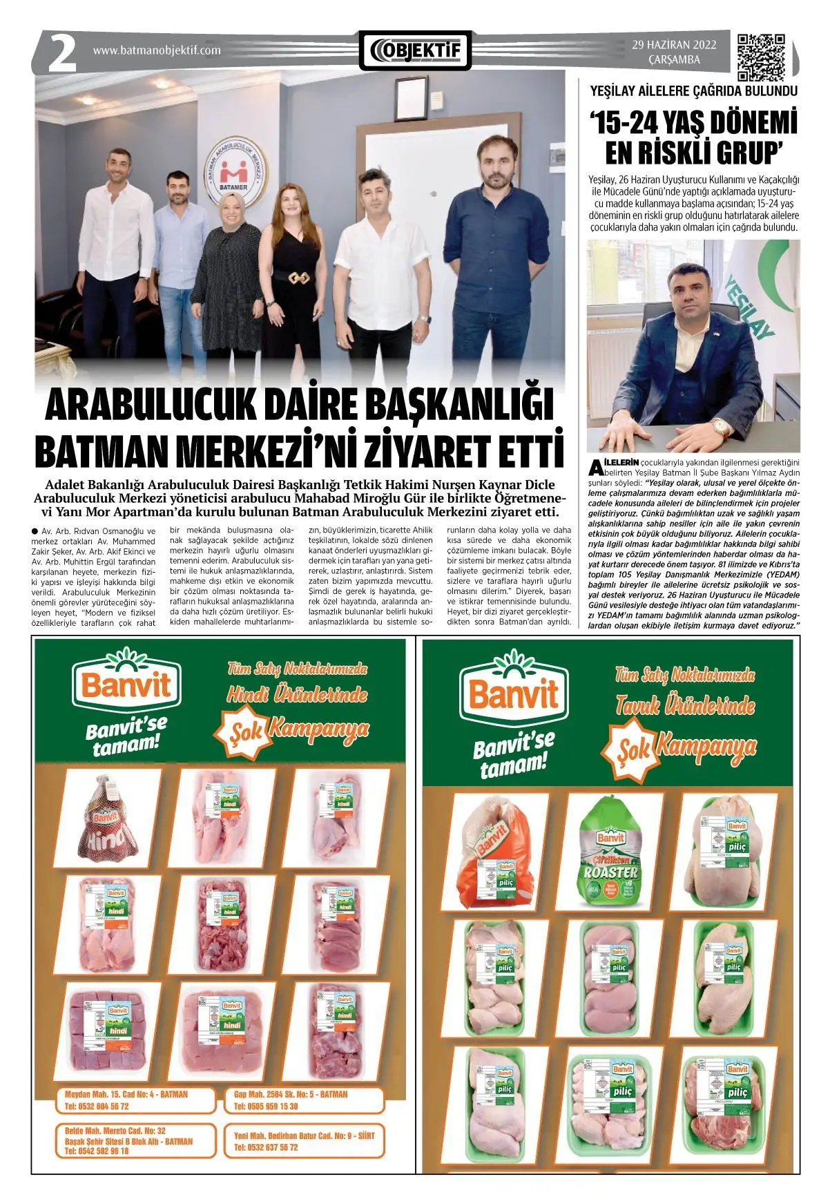 28.06.2022 tarihli sayı, 2. sayfa