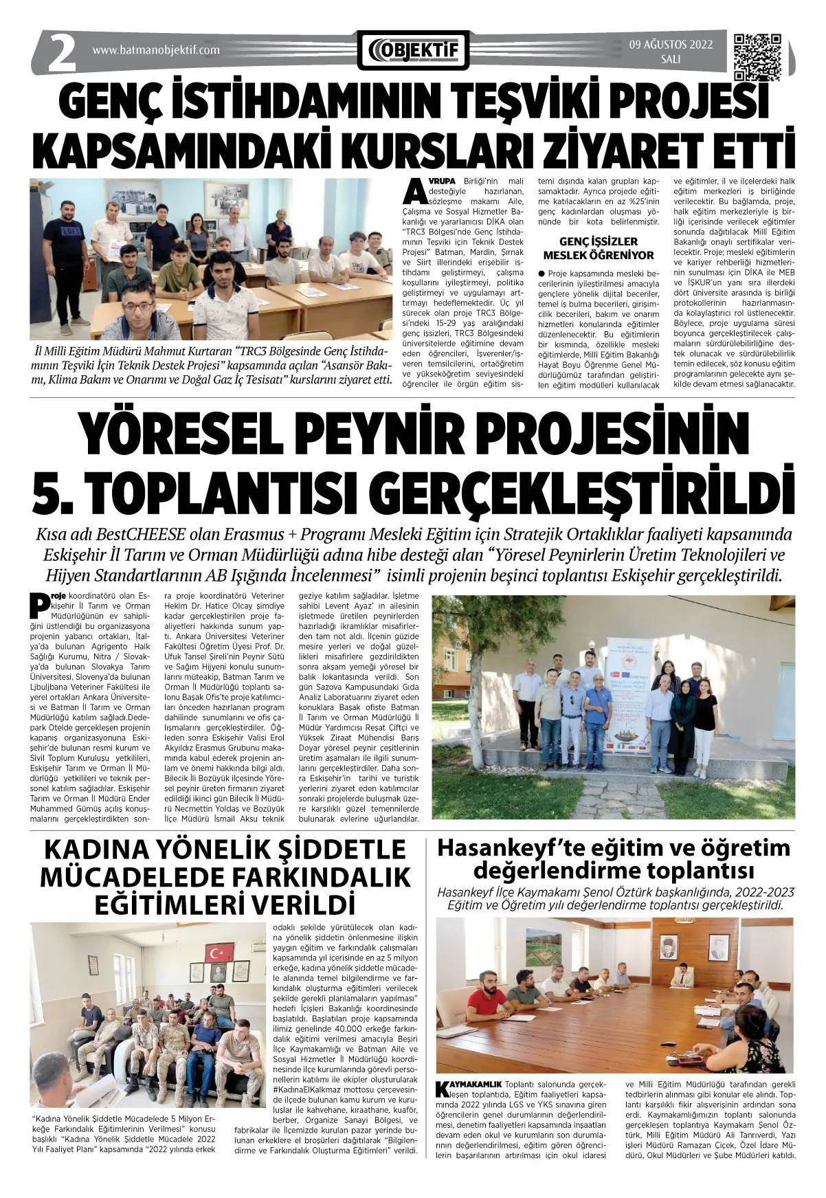10.08.2022 tarihli sayı, 2. sayfa