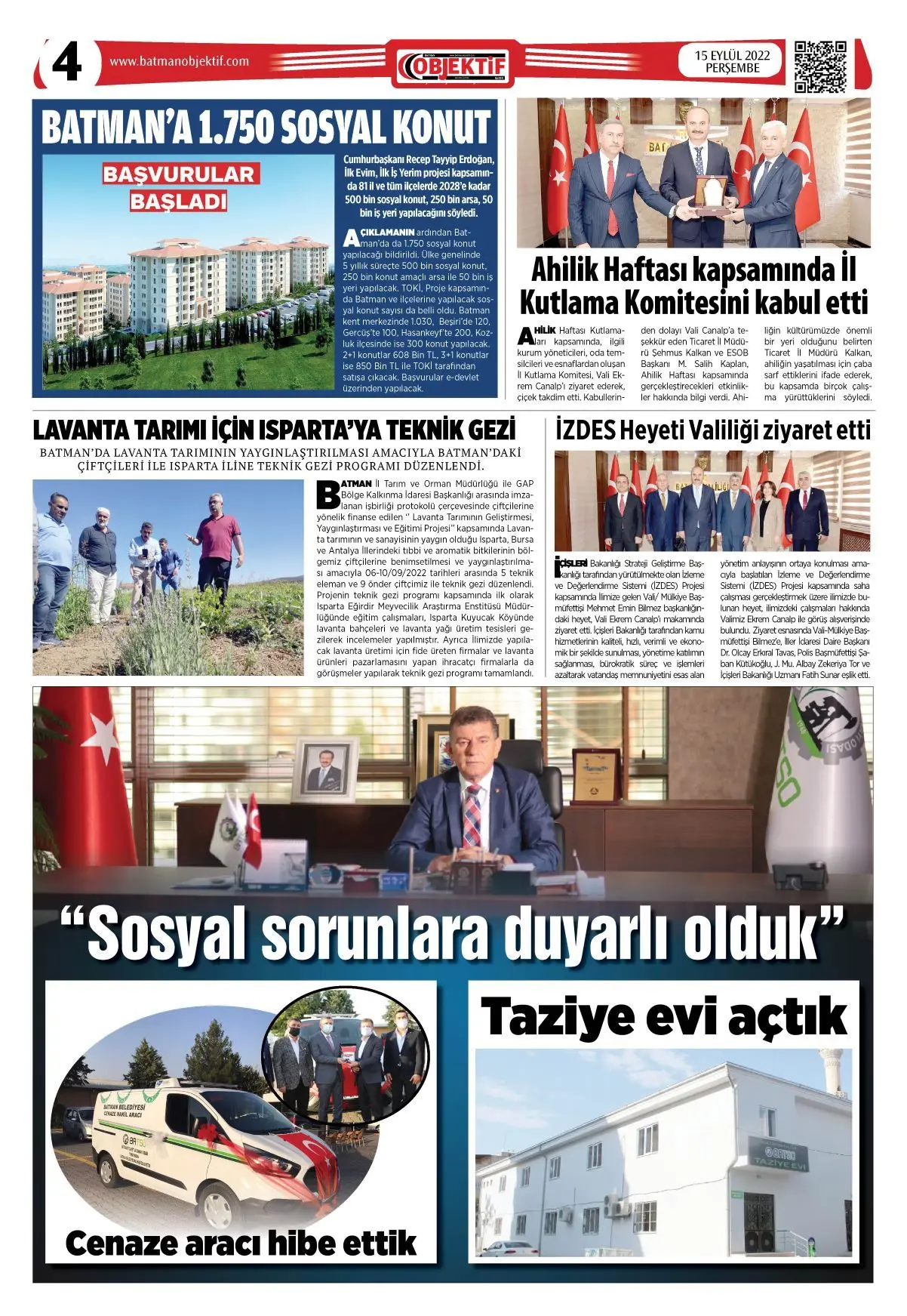 15.09.2022 tarihli sayı, 4. sayfa