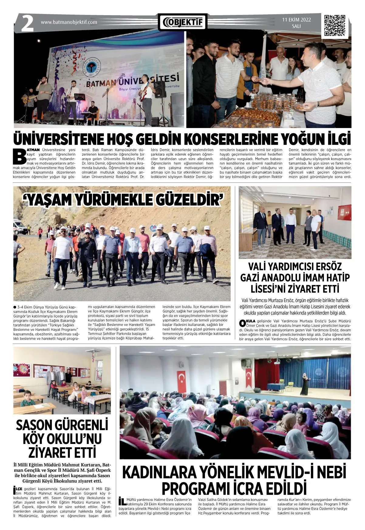 11.10.2022 tarihli sayı, 2. sayfa