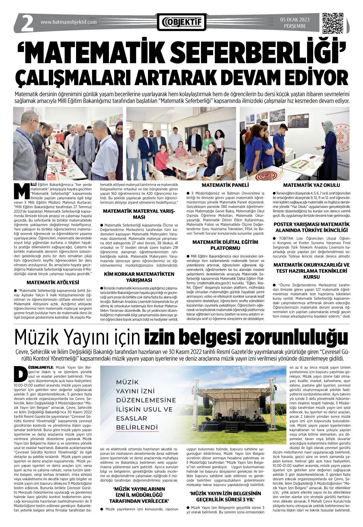 07.01.2023 tarihli sayı, 2. sayfa