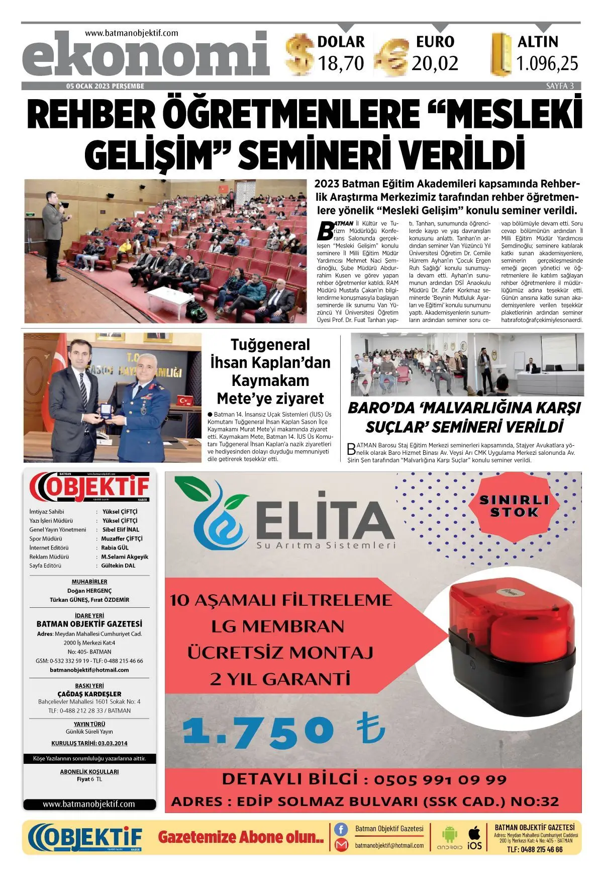 07.01.2023 tarihli sayı, 3. sayfa