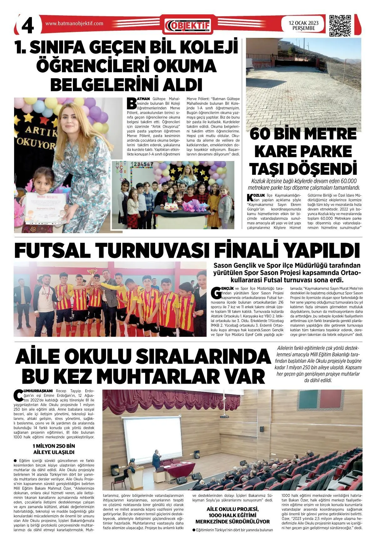 15.01.2023 tarihli sayı, 4. sayfa