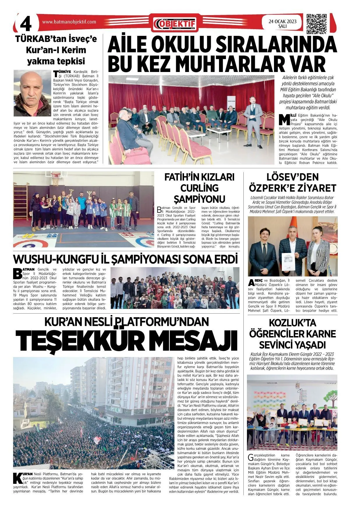 23.01.2023 tarihli sayı, 4. sayfa