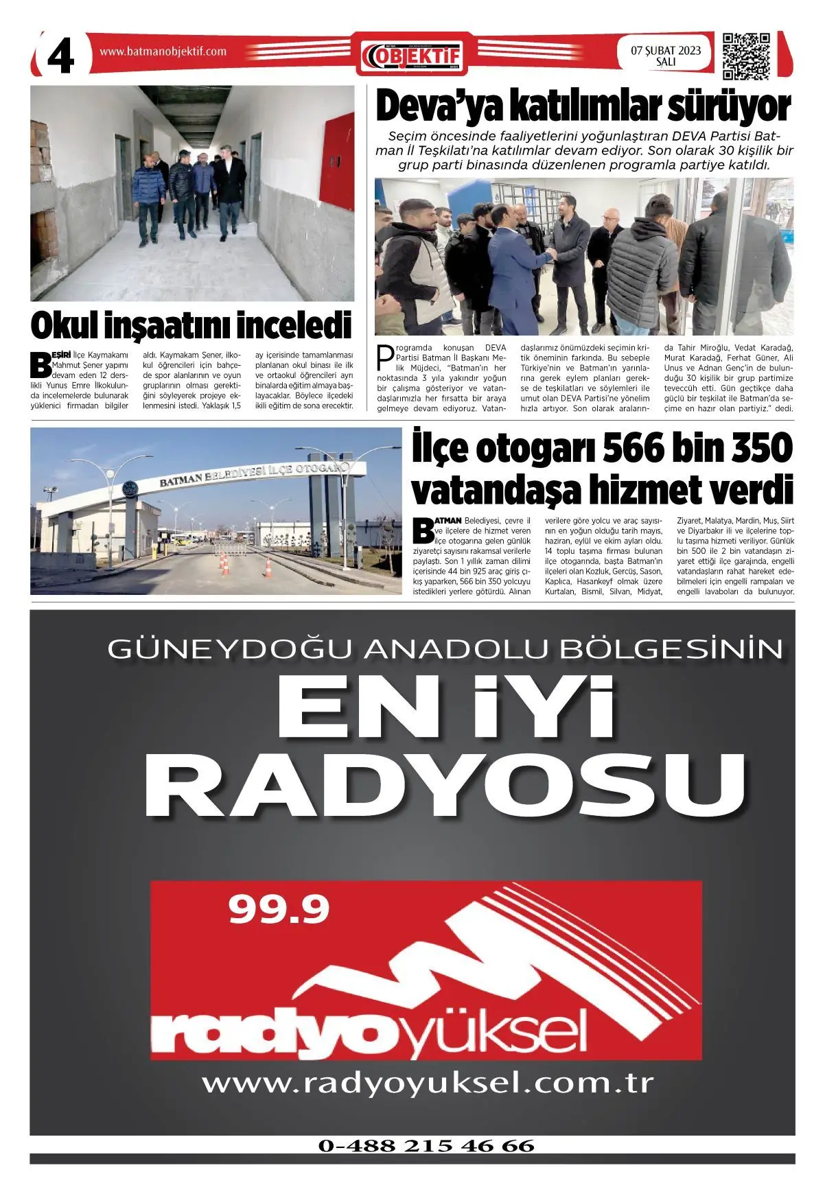10.02.2023 tarihli sayı, 4. sayfa