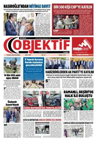 10.05.2023 tarihli sayı, 1. sayfa