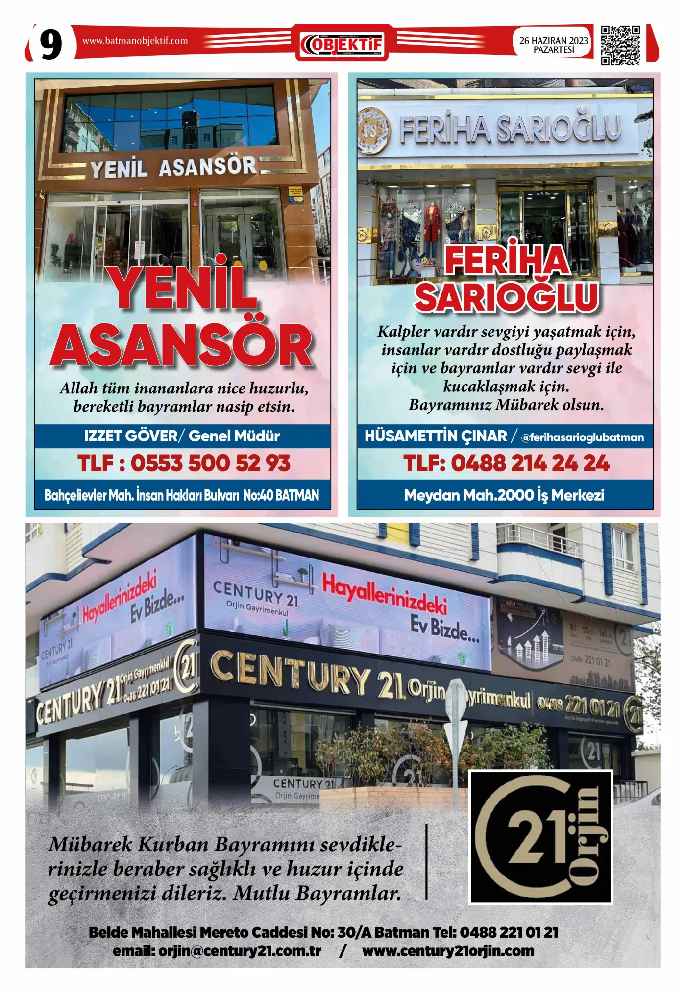 26.06.2023 tarihli sayı, 8. sayfa