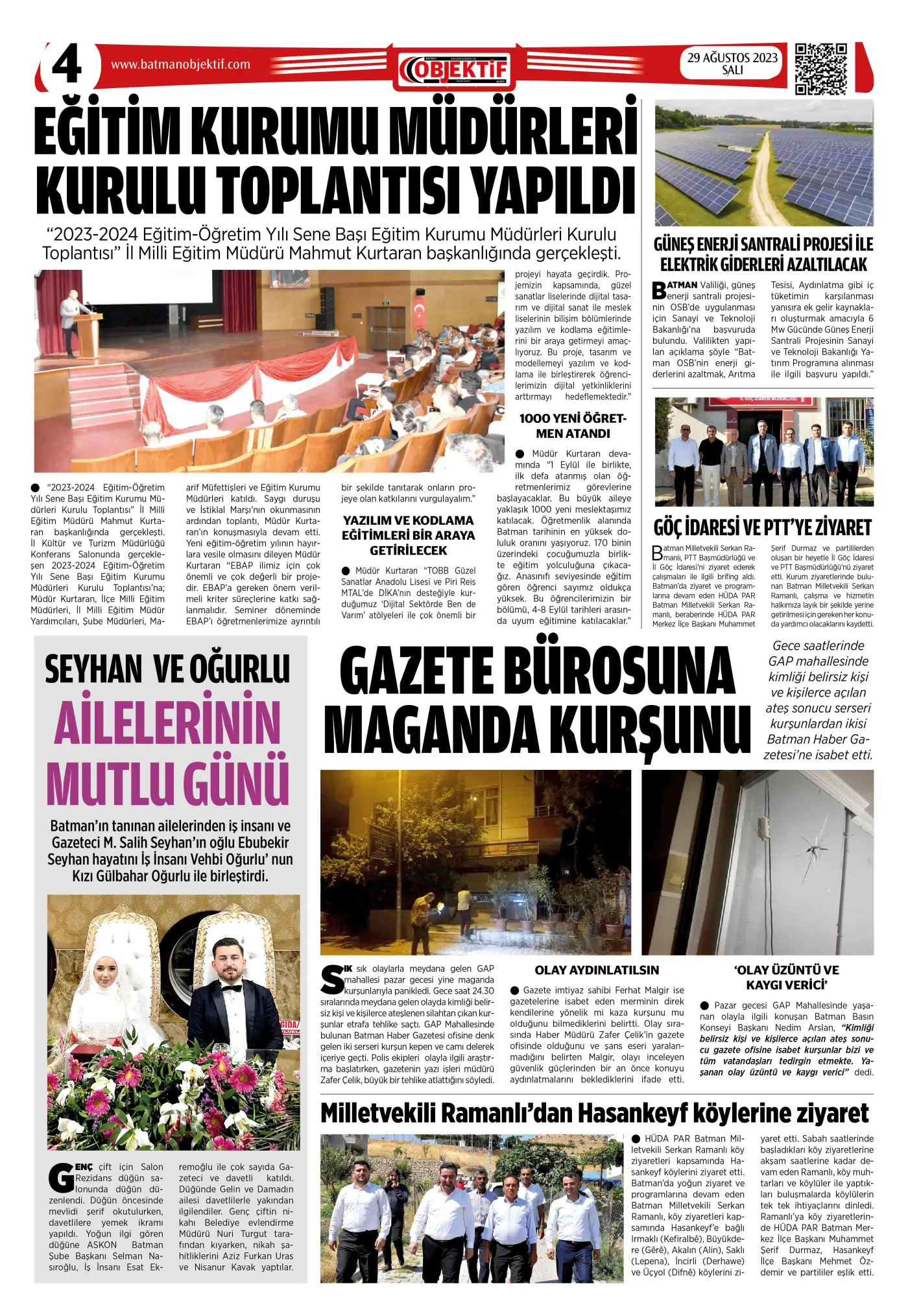 29.08.2023 tarihli sayı, 8. sayfa