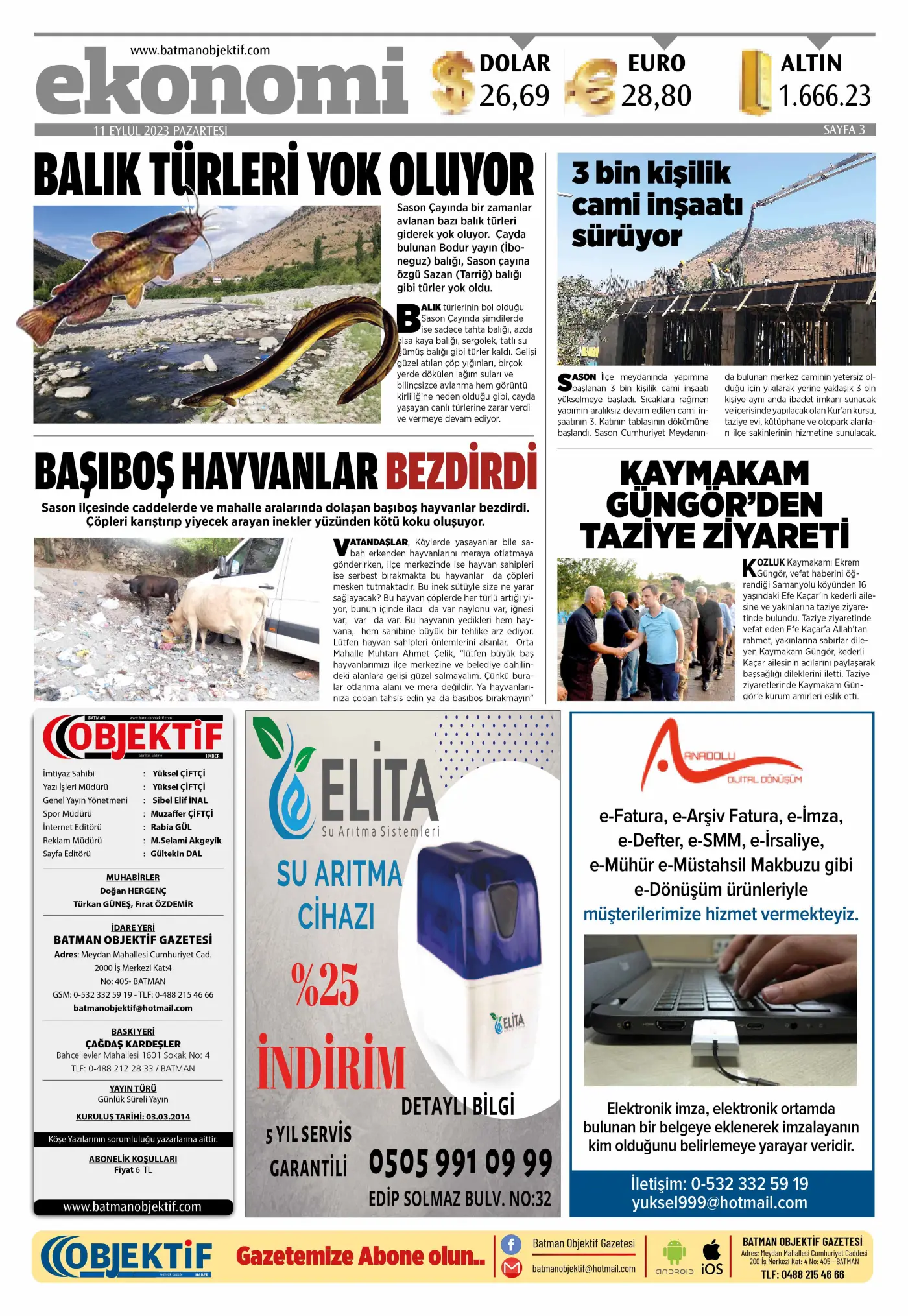 12.09.2023 tarihli sayı, 3. sayfa