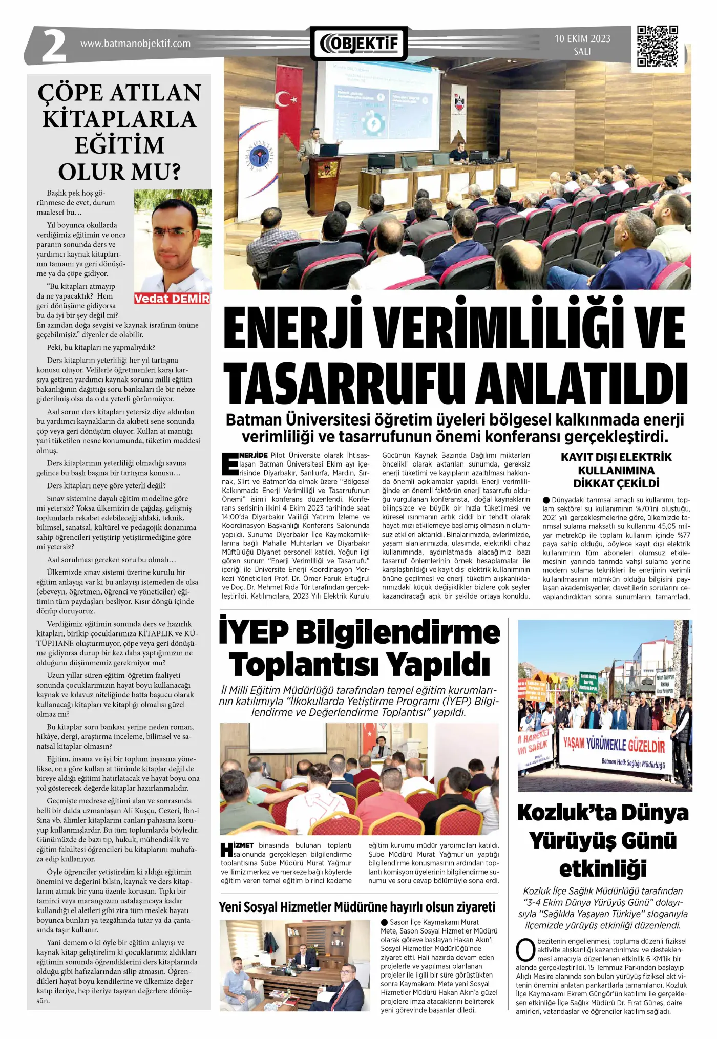 10.10.2023 tarihli sayı, 2. sayfa