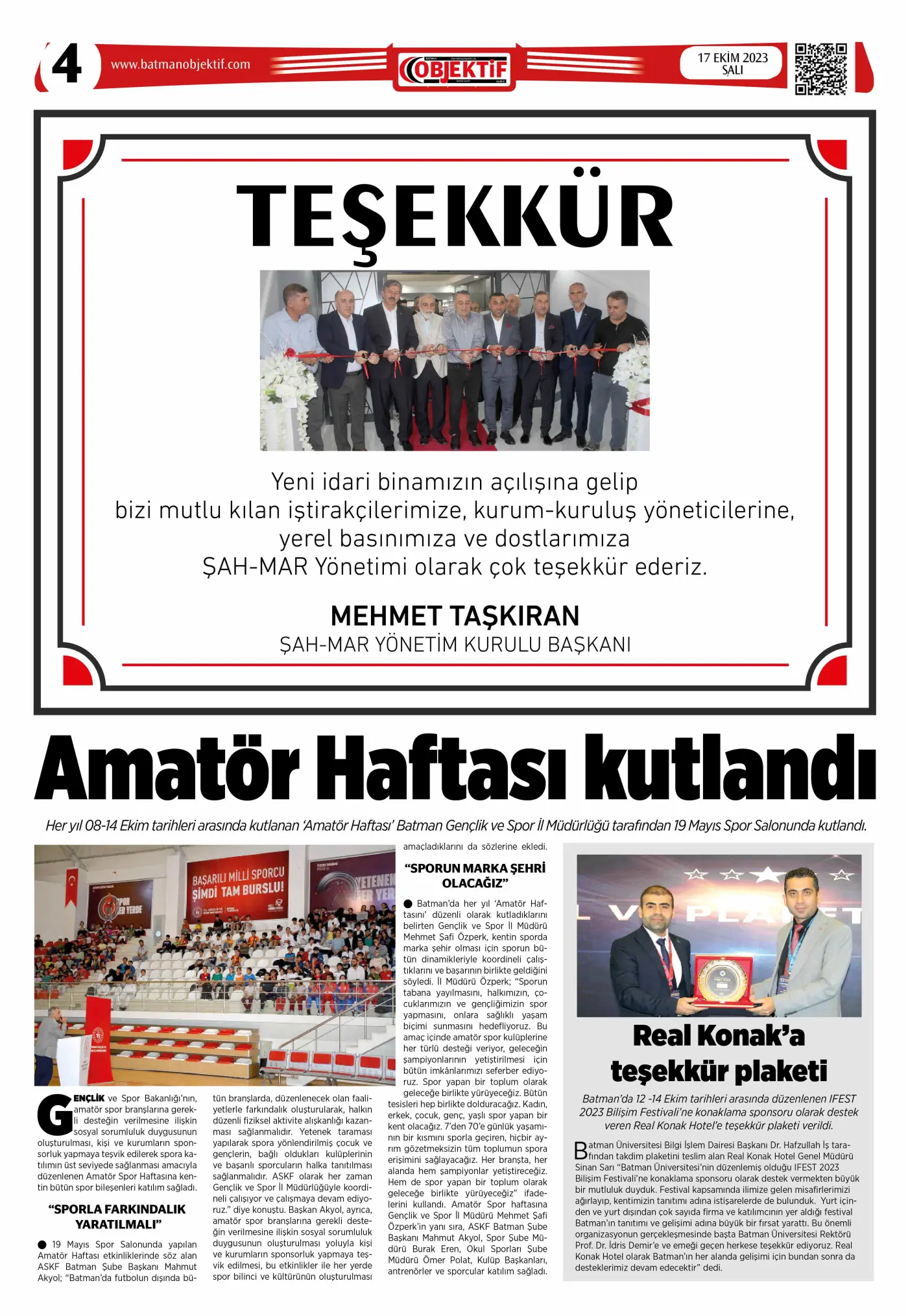 16.10.2023 tarihli sayı, 4. sayfa