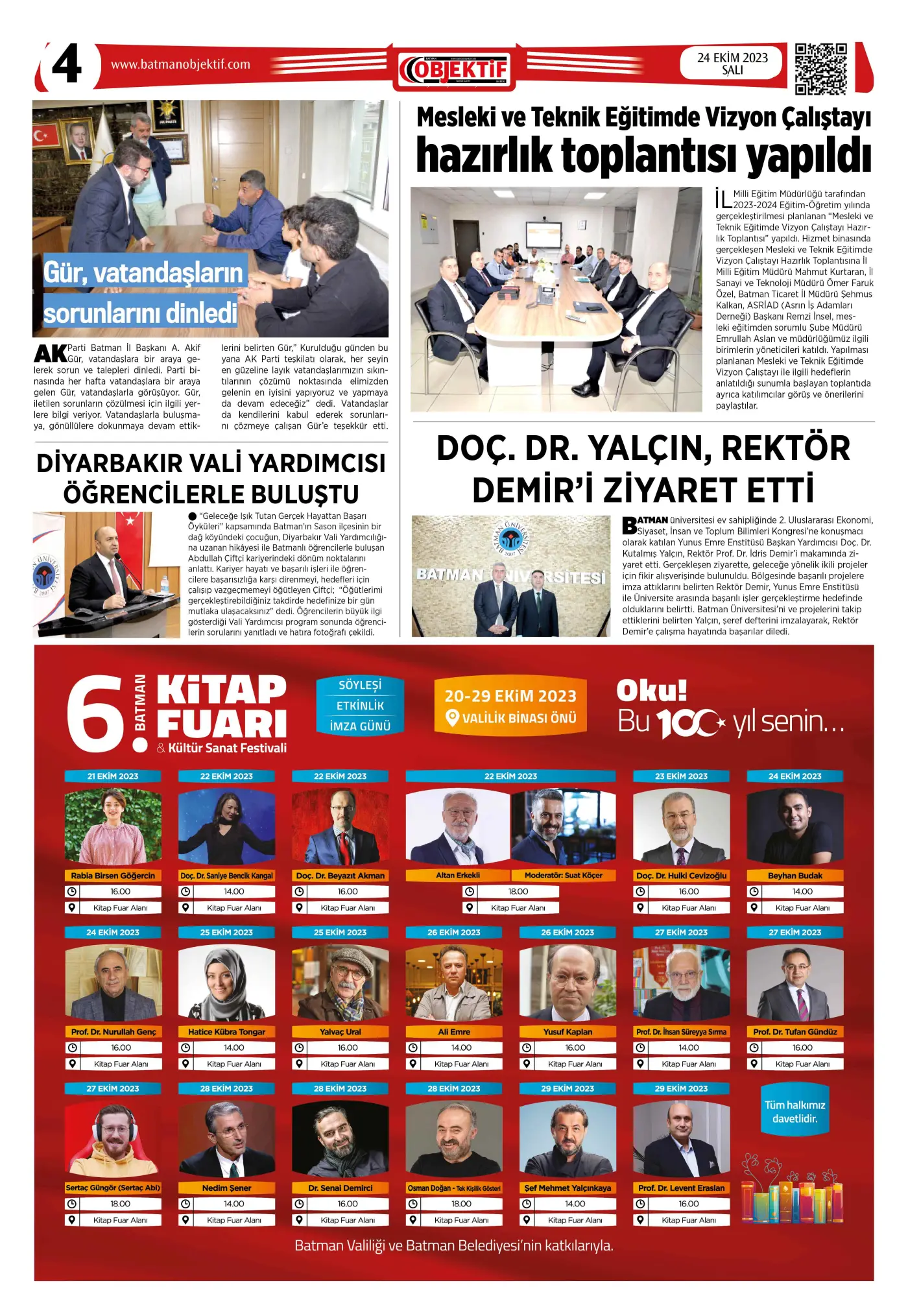 24.10.2023 tarihli sayı, 4. sayfa