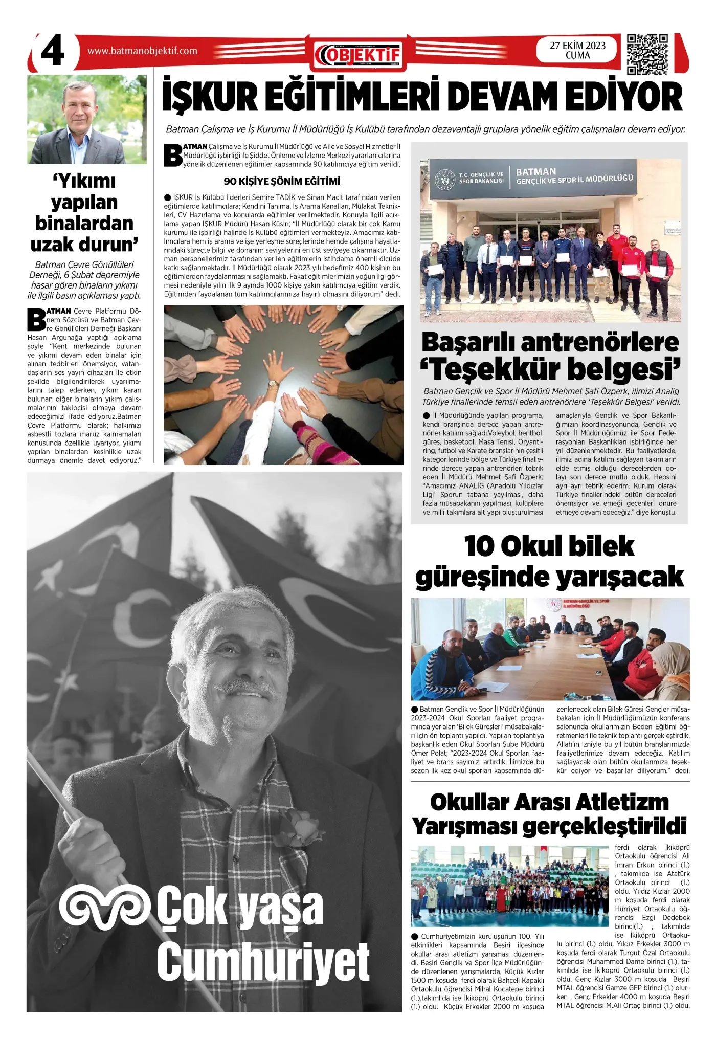 27.10.2023 tarihli sayı, 4. sayfa