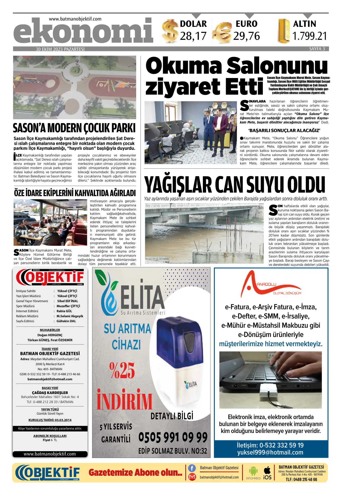 30.10.2023 tarihli sayı, 3. sayfa