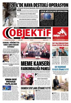 01.11.2023 tarihli sayının kapağı