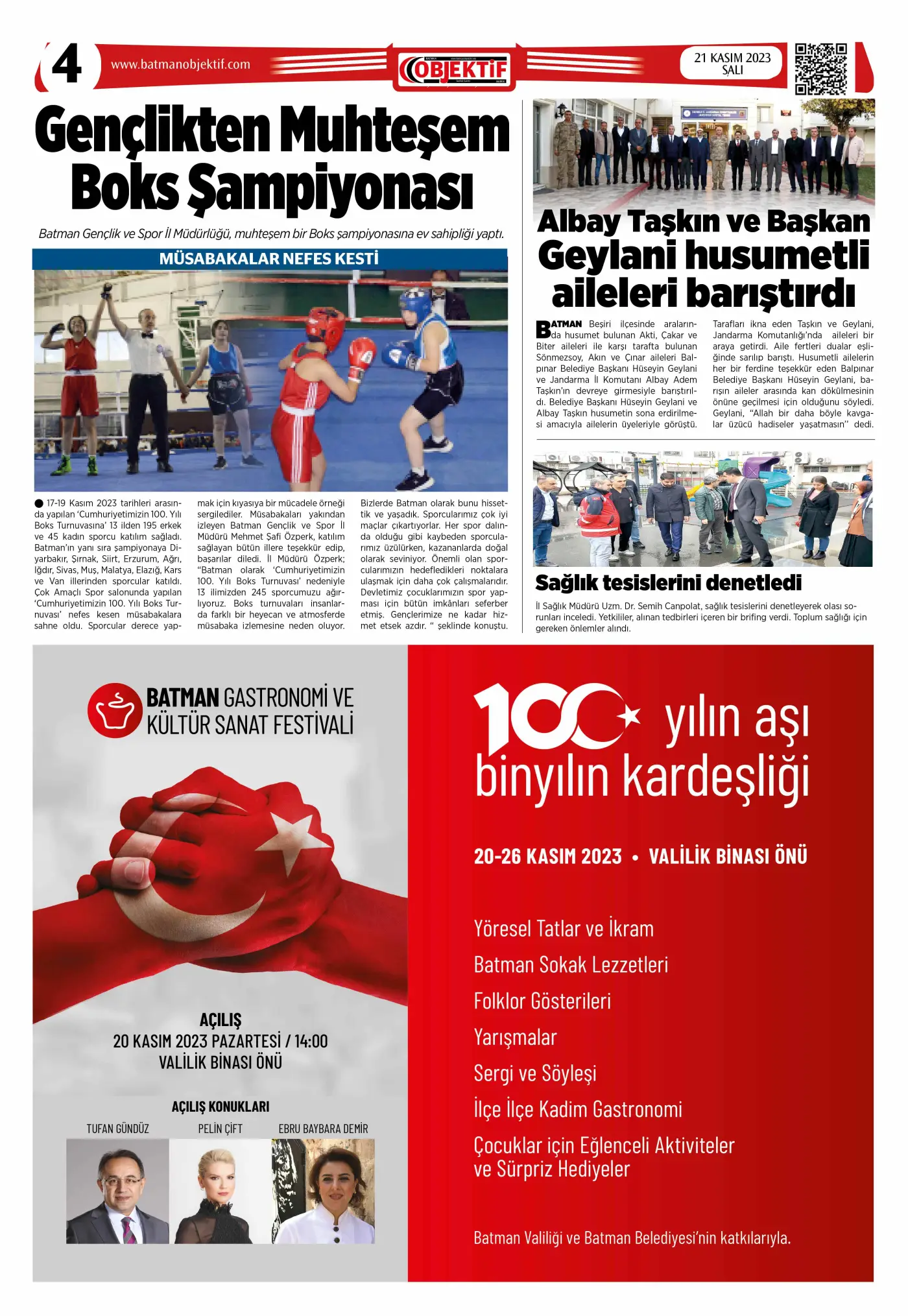 20.11.2023 tarihli sayı, 4. sayfa