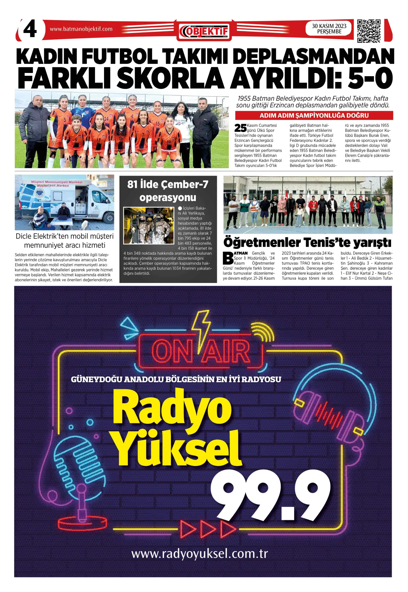 29.11.2023 tarihli sayı, 4. sayfa