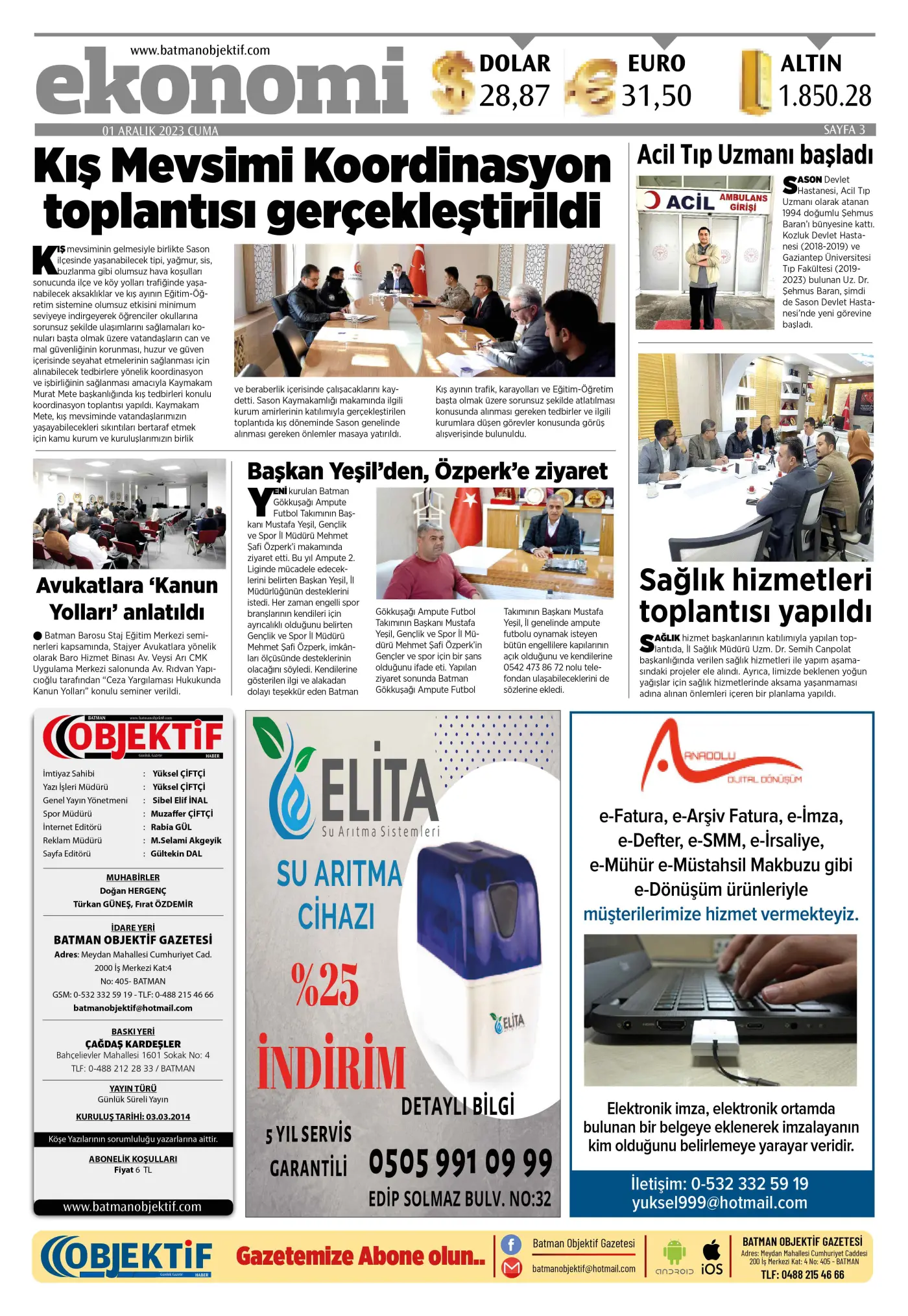 30.11.2023 tarihli sayı, 3. sayfa
