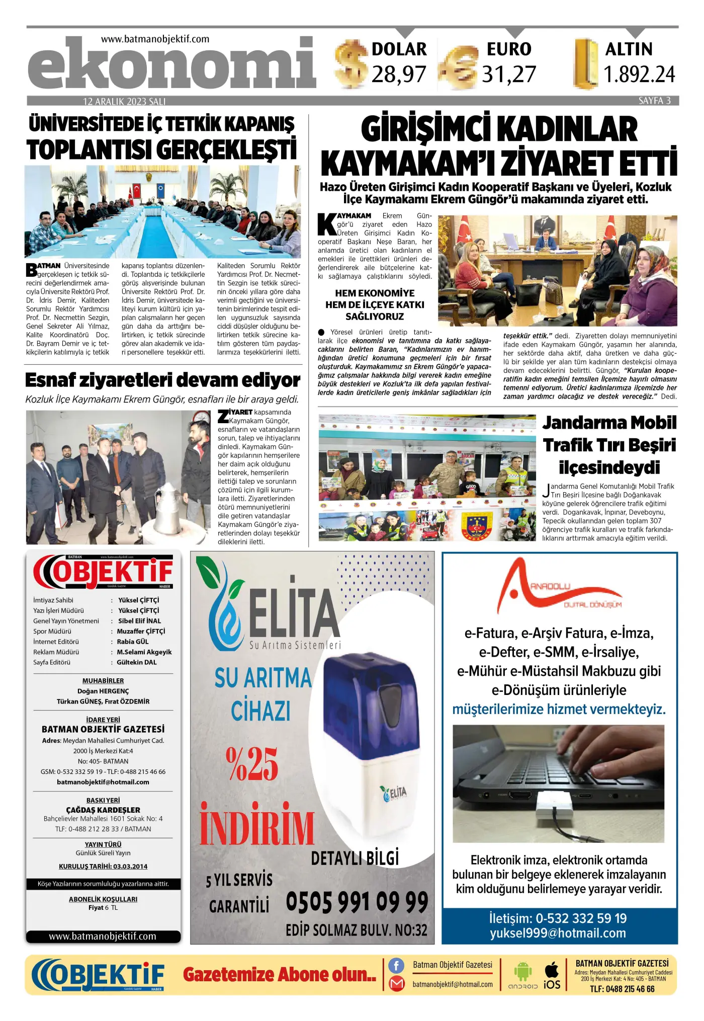 12.12.2023 tarihli sayı, 3. sayfa