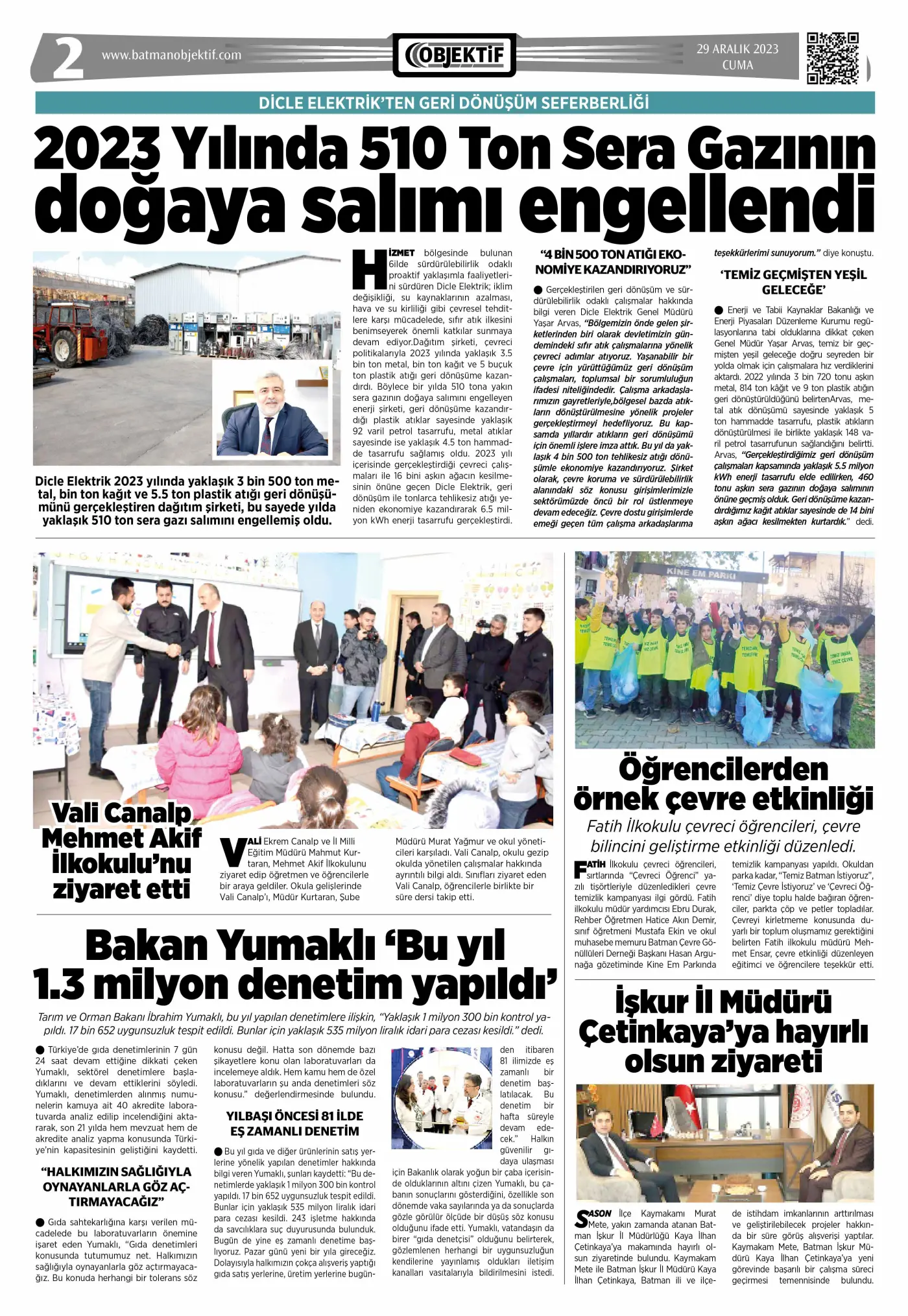 29.12.2023 tarihli sayı, 2. sayfa