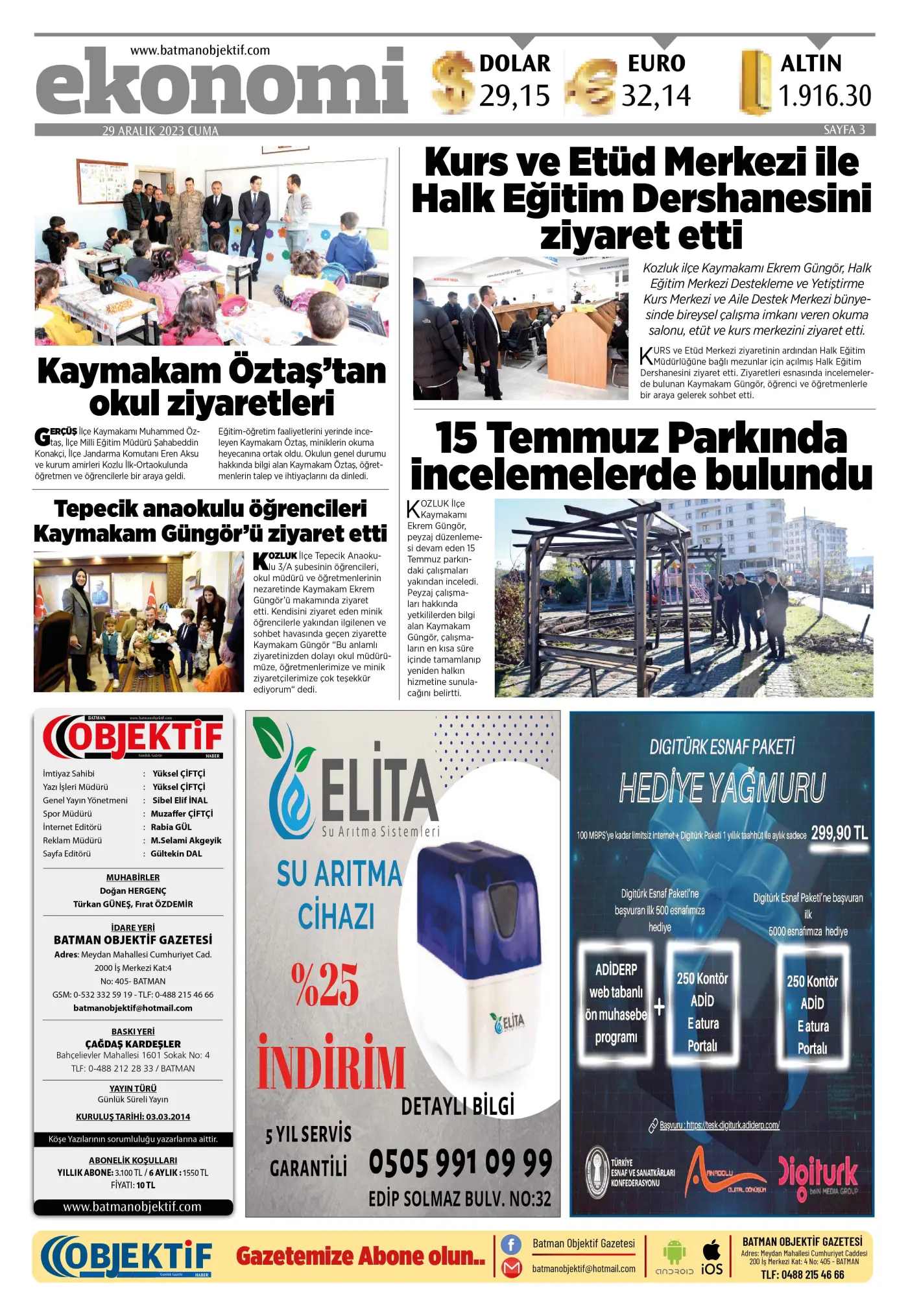 29.12.2023 tarihli sayı, 3. sayfa