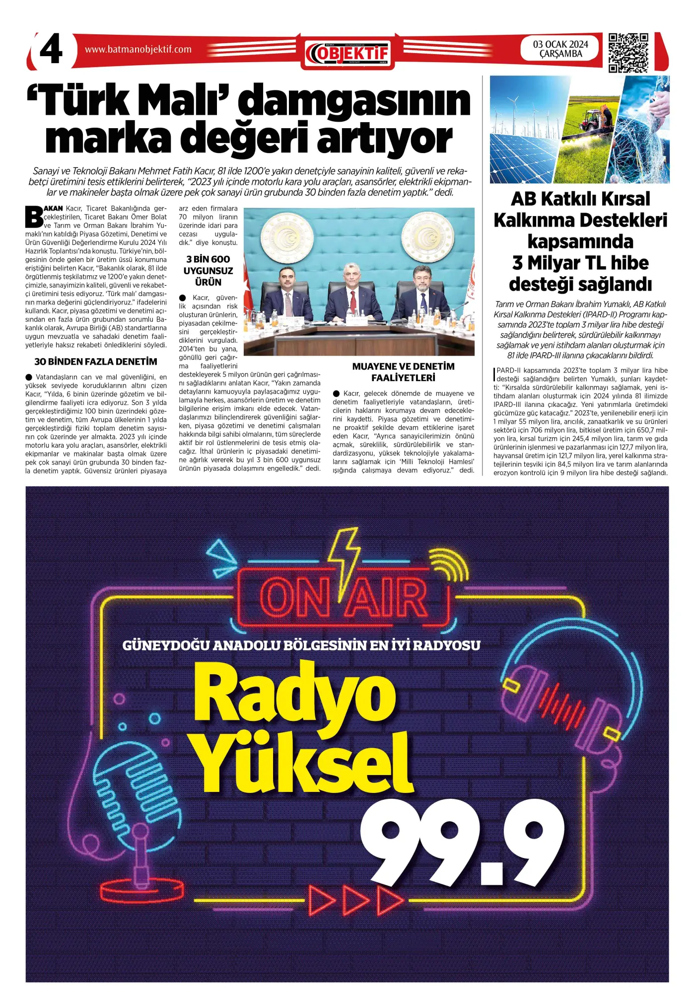 03.01.2024 tarihli sayı, 4. sayfa