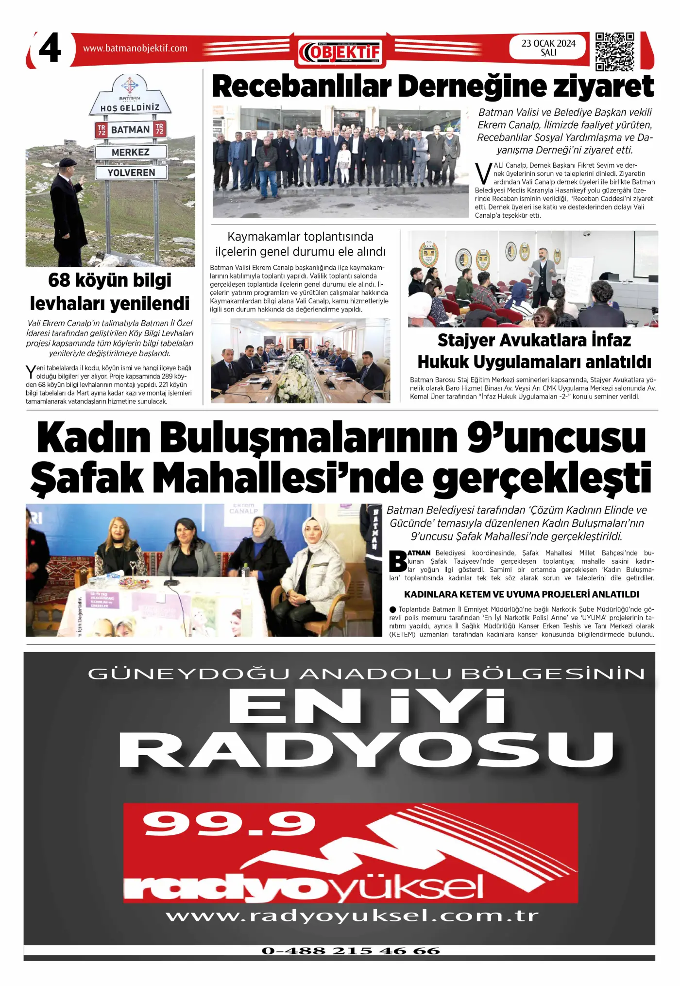 25.01.2024 tarihli sayı, 4. sayfa