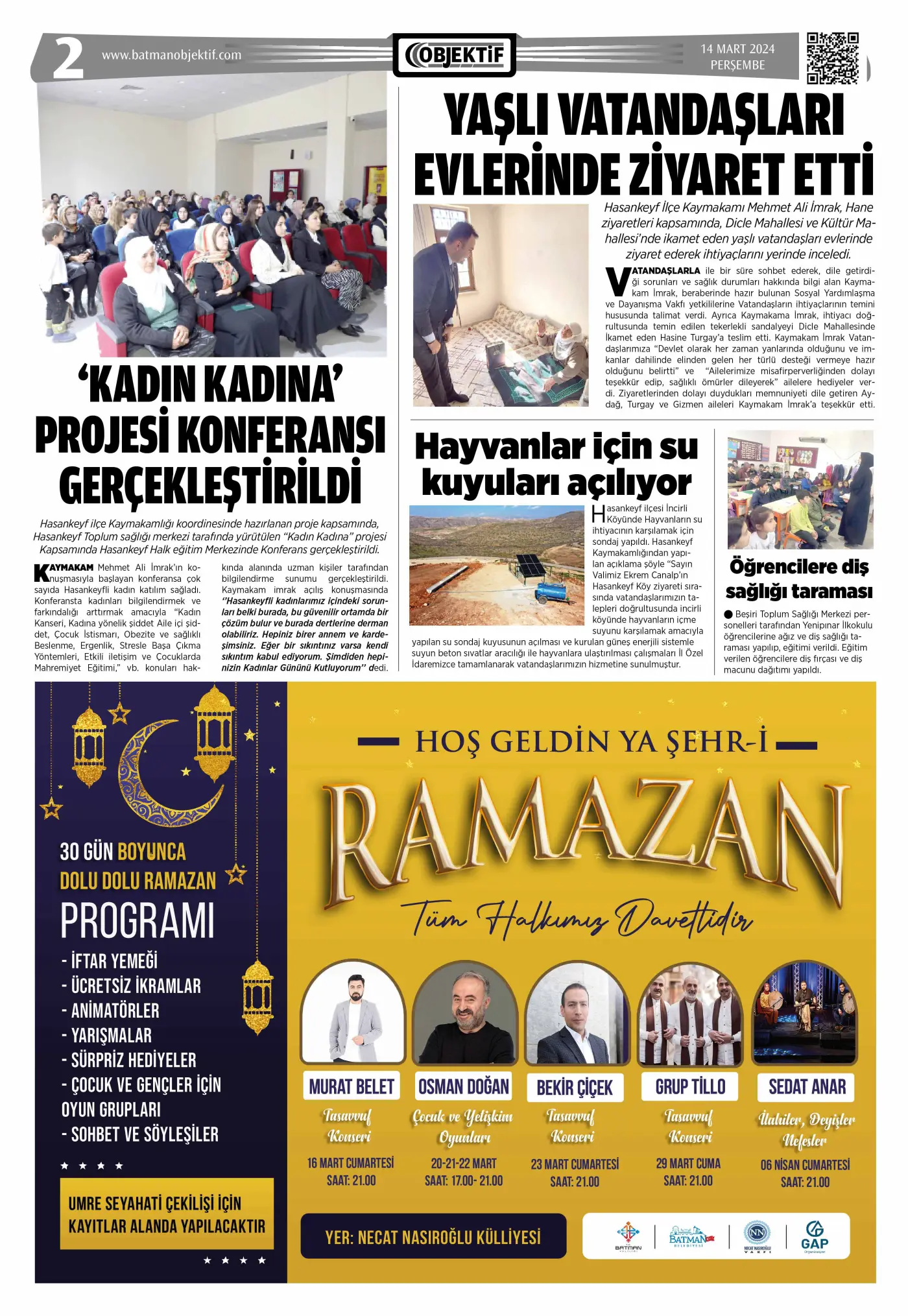 13.03.2024 tarihli sayı, 2. sayfa