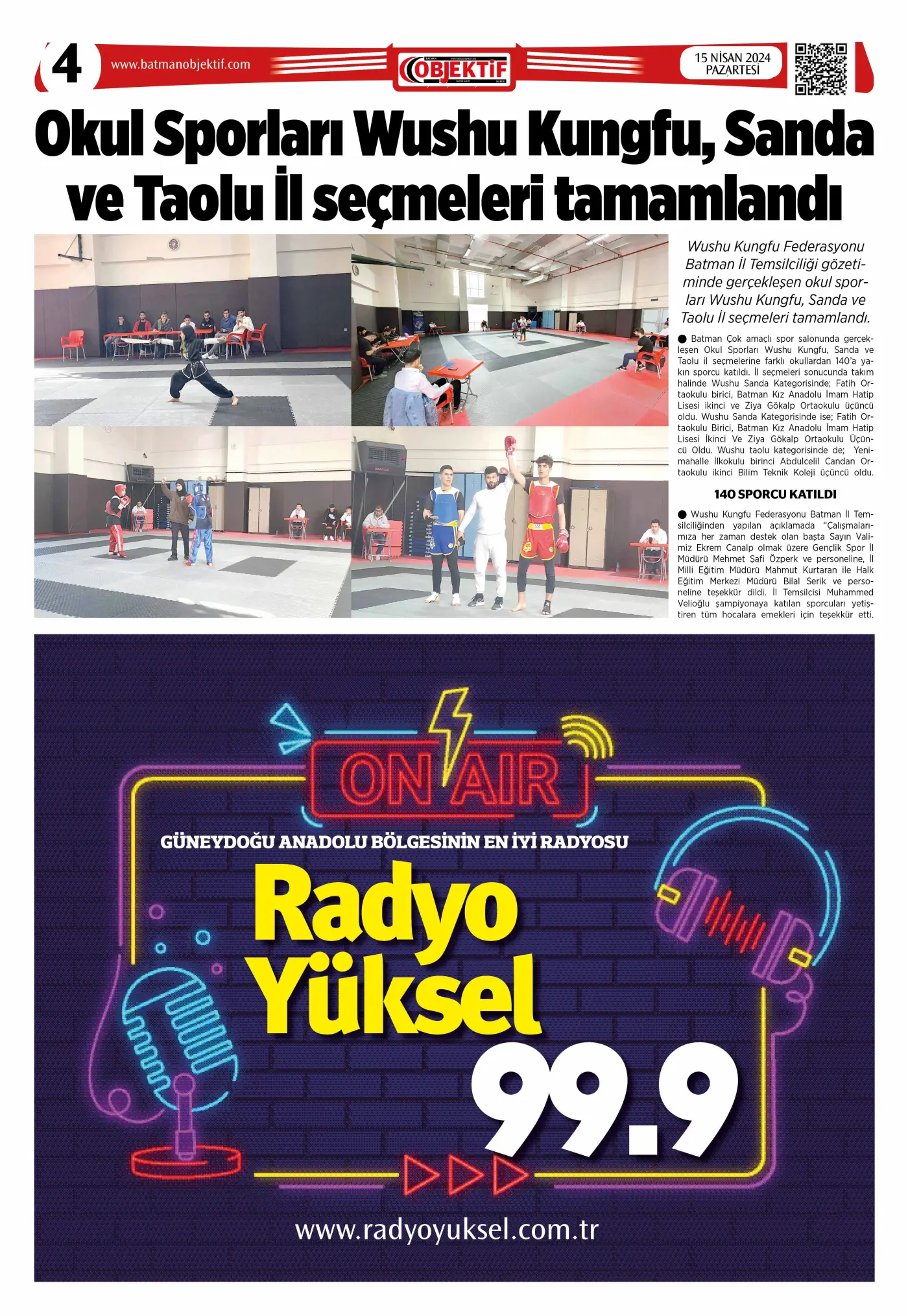 16.04.2024 tarihli sayı, 4. sayfa