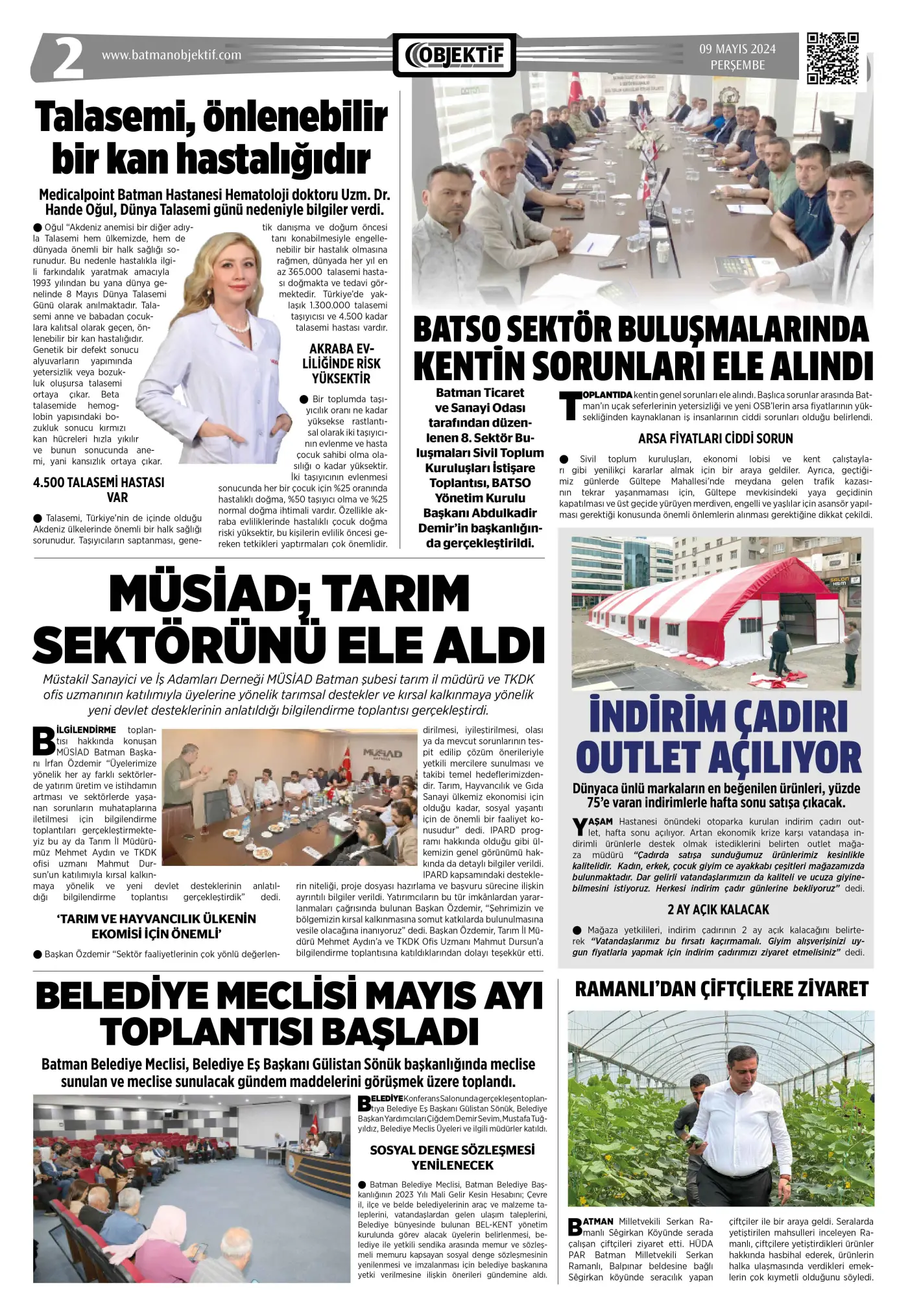 11.05.2024 tarihli sayı, 2. sayfa