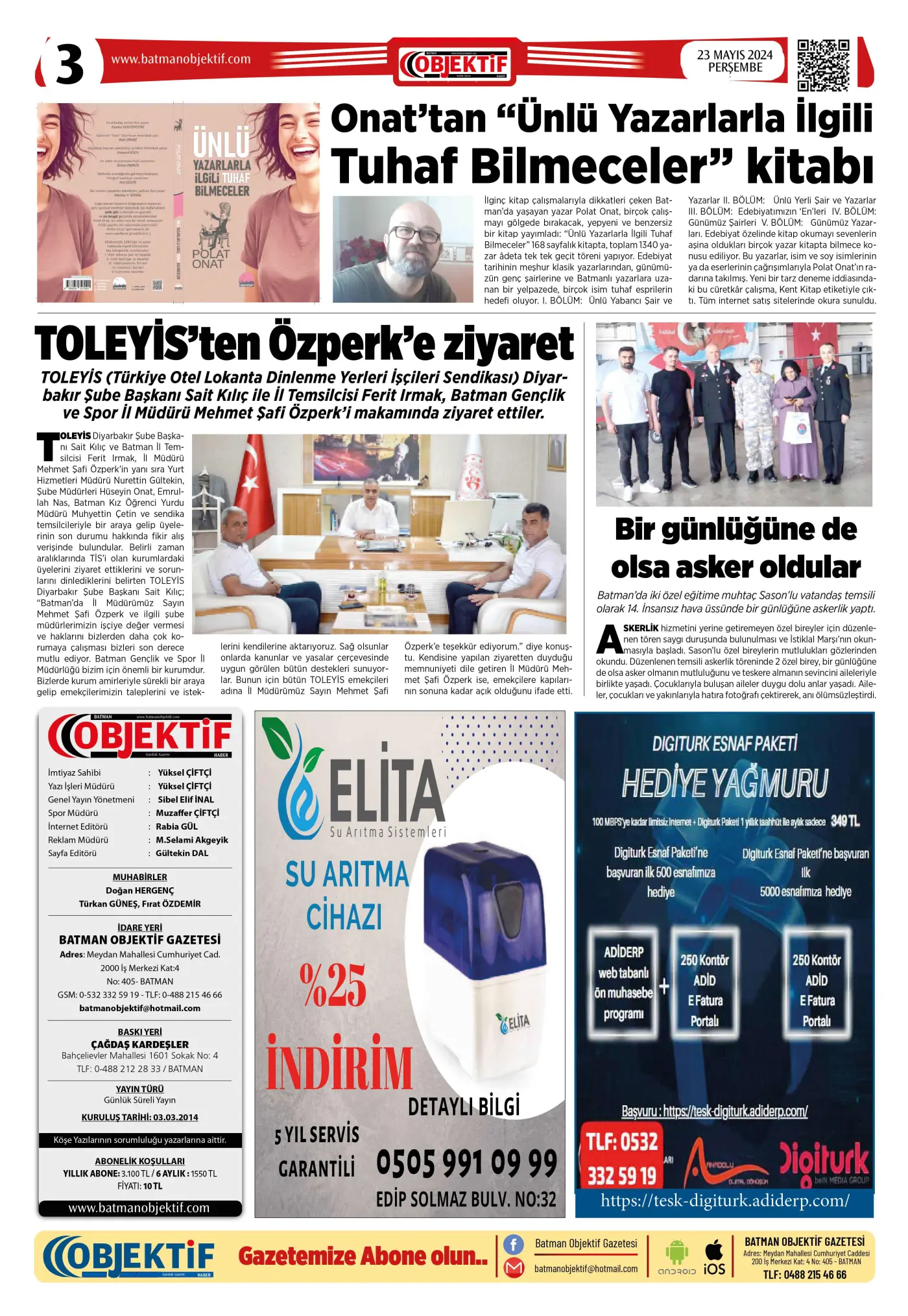 22.05.2024 tarihli sayı, 3. sayfa