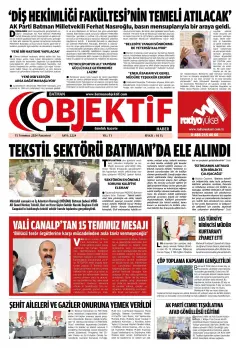 15.07.2024 tarihli sayının kapağı