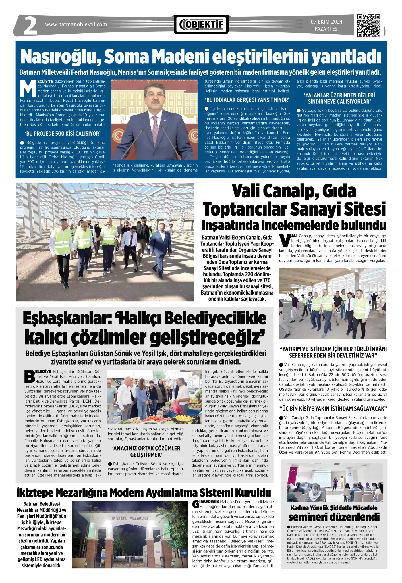 10.10.2024 tarihli sayı, 2. sayfa