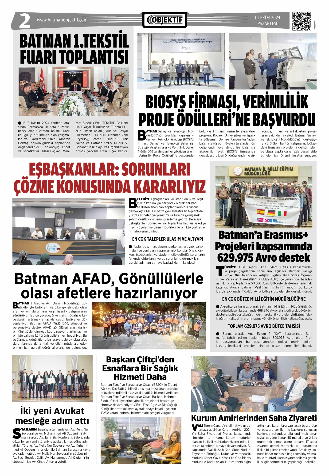 13.10.2024 tarihli sayı, 2. sayfa