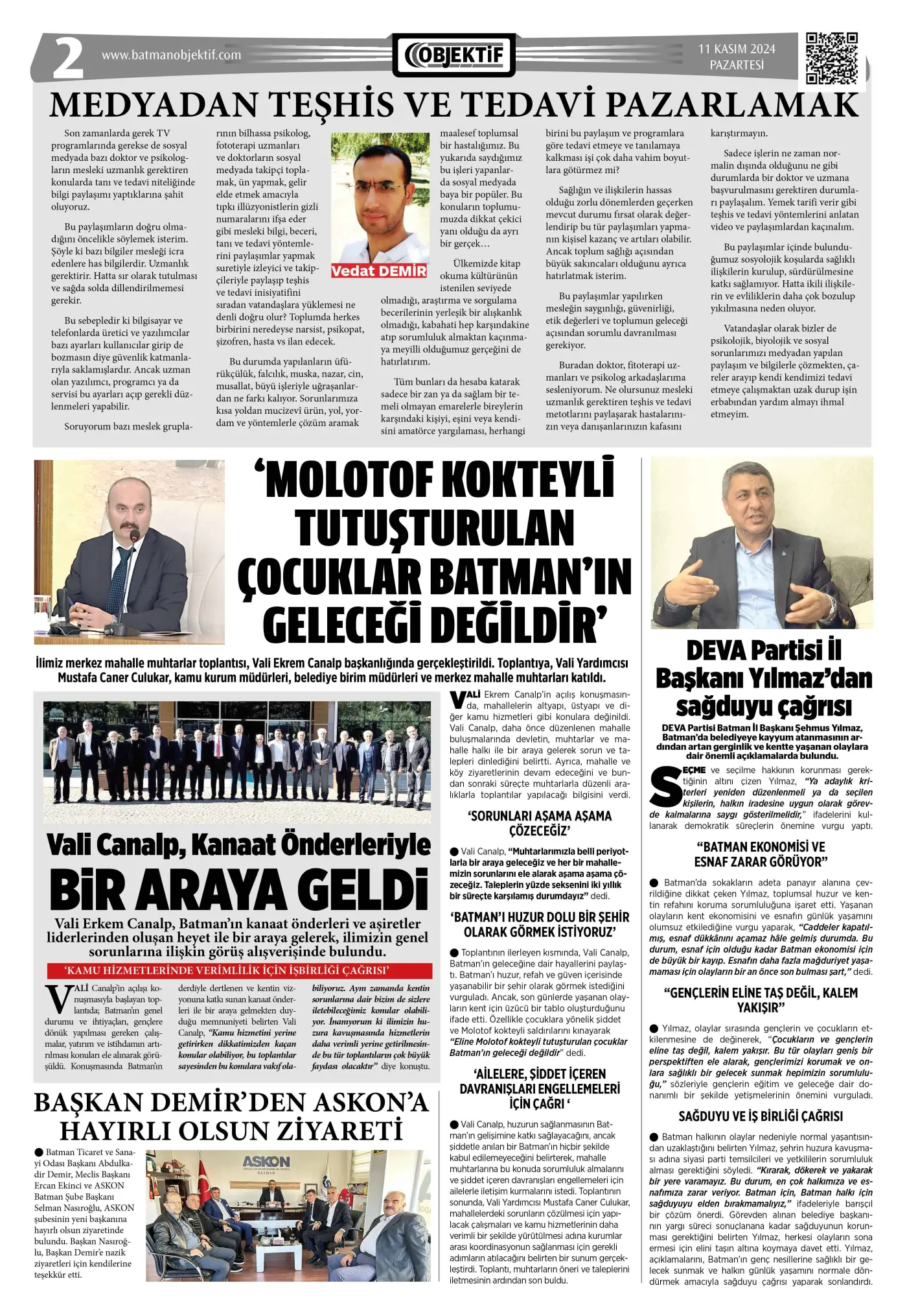 10.11.2024 tarihli sayı, 2. sayfa