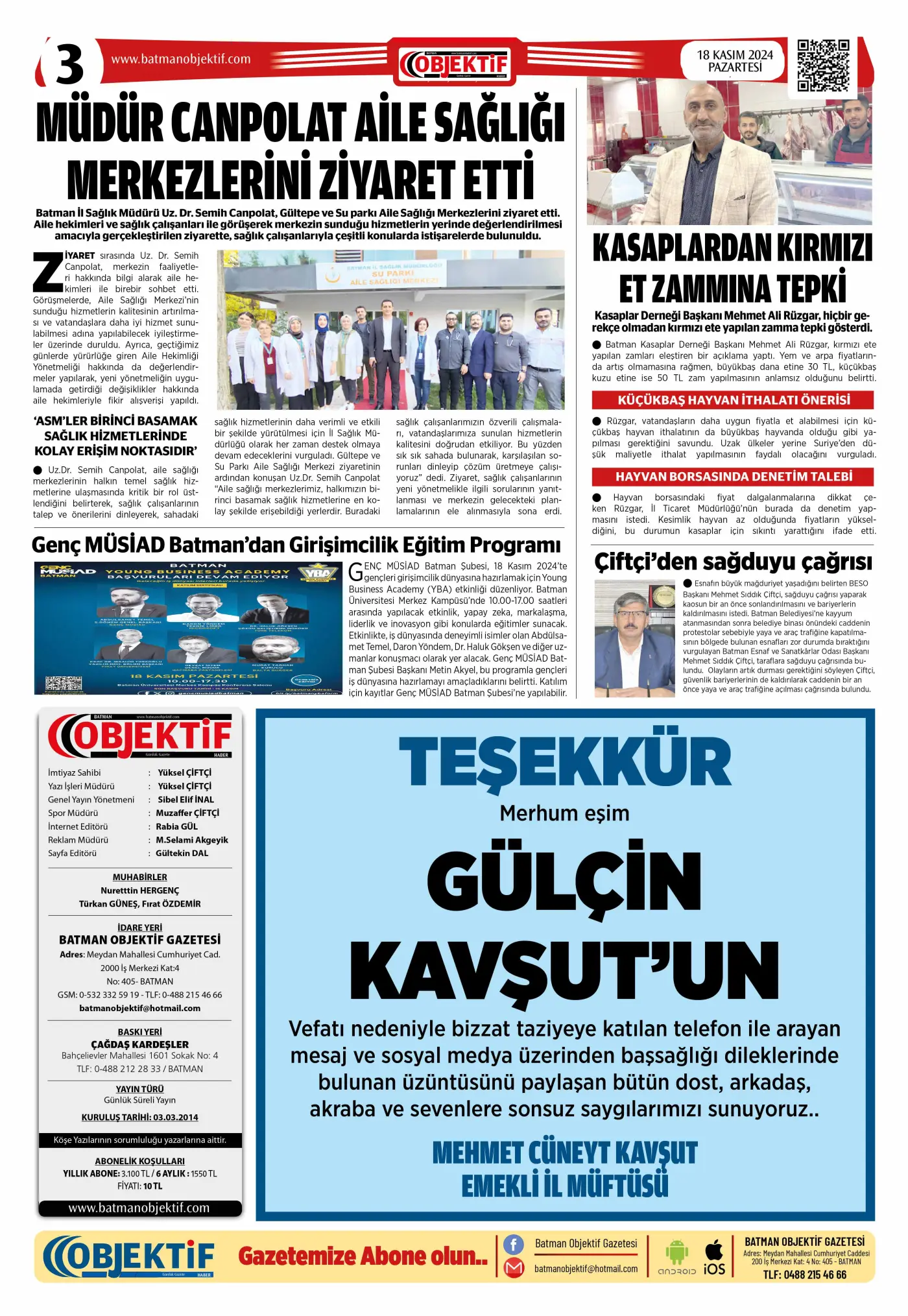 17.11.2024 tarihli sayı, 3. sayfa