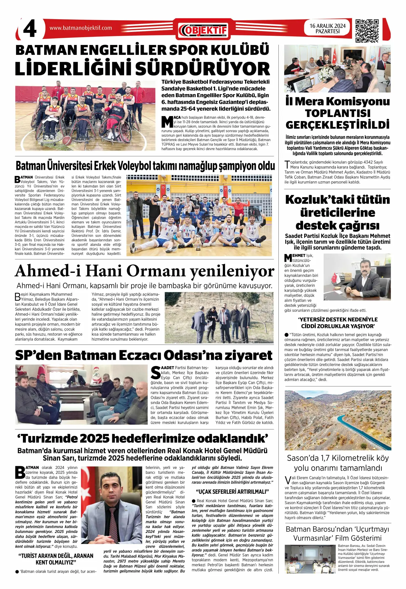 18.12.2024 tarihli sayı, 4. sayfa