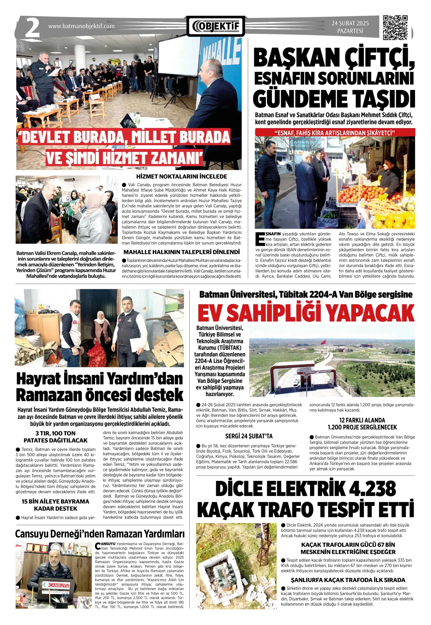23.02.2025 tarihli sayı, 2. sayfa