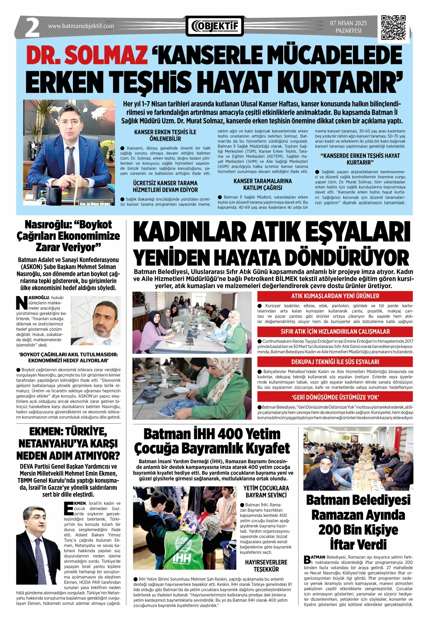 08.04.2025 tarihli sayı, 2. sayfa