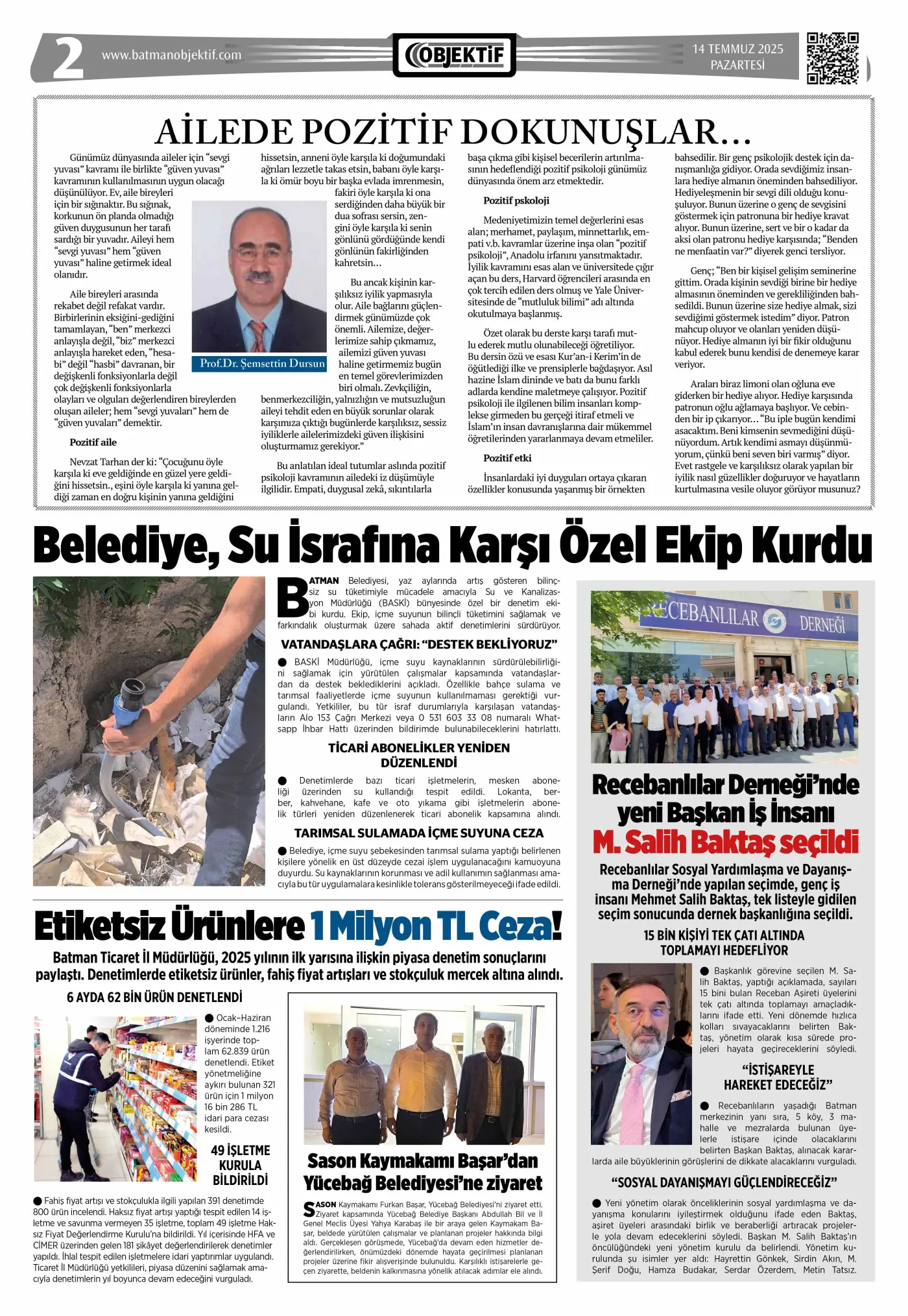 16.07.2025 tarihli sayı, 2. sayfa
