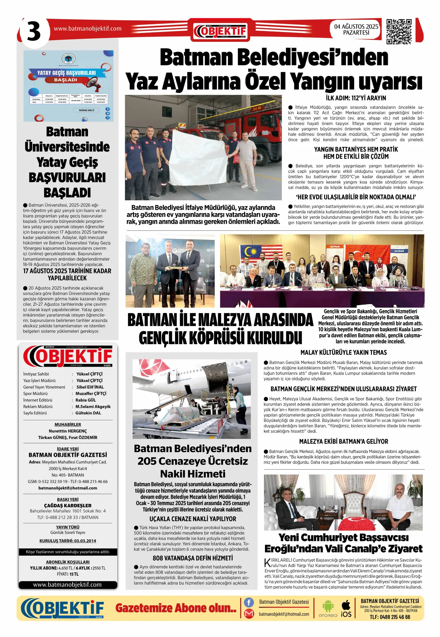 04.08.2025 tarihli sayı, 3. sayfa