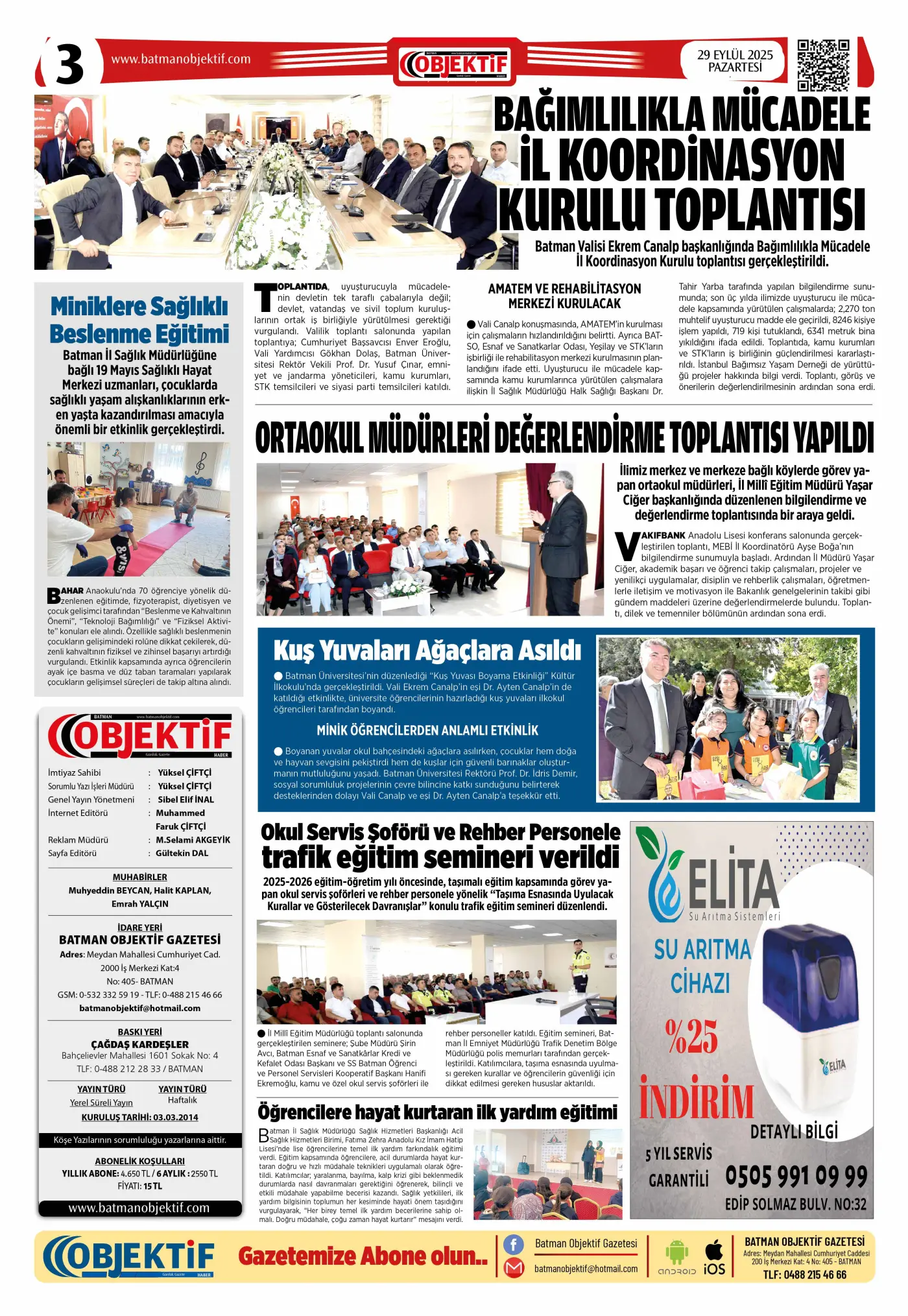 28.09.2025 tarihli sayı, 3. sayfa