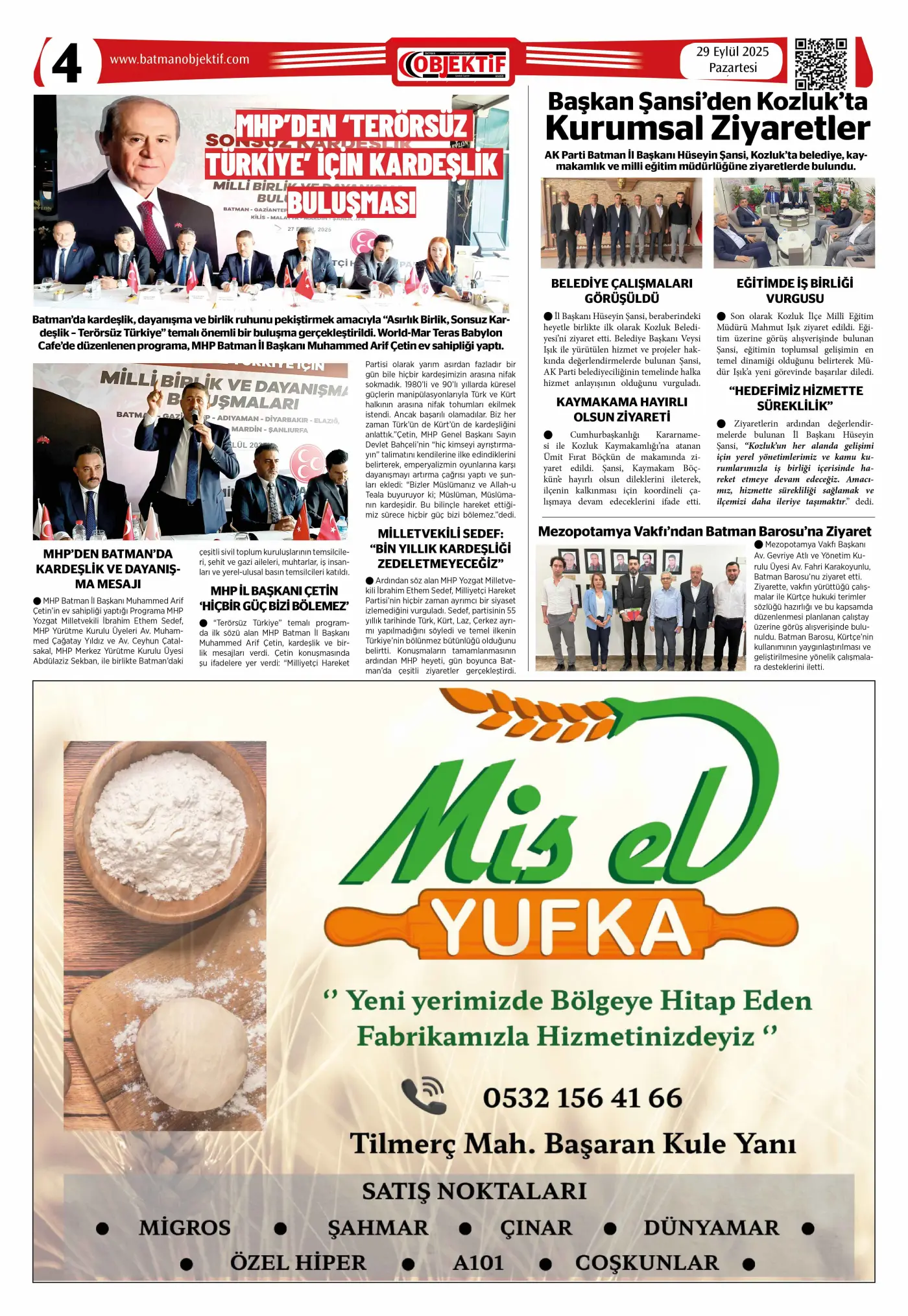 28.09.2025 tarihli sayı, 4. sayfa