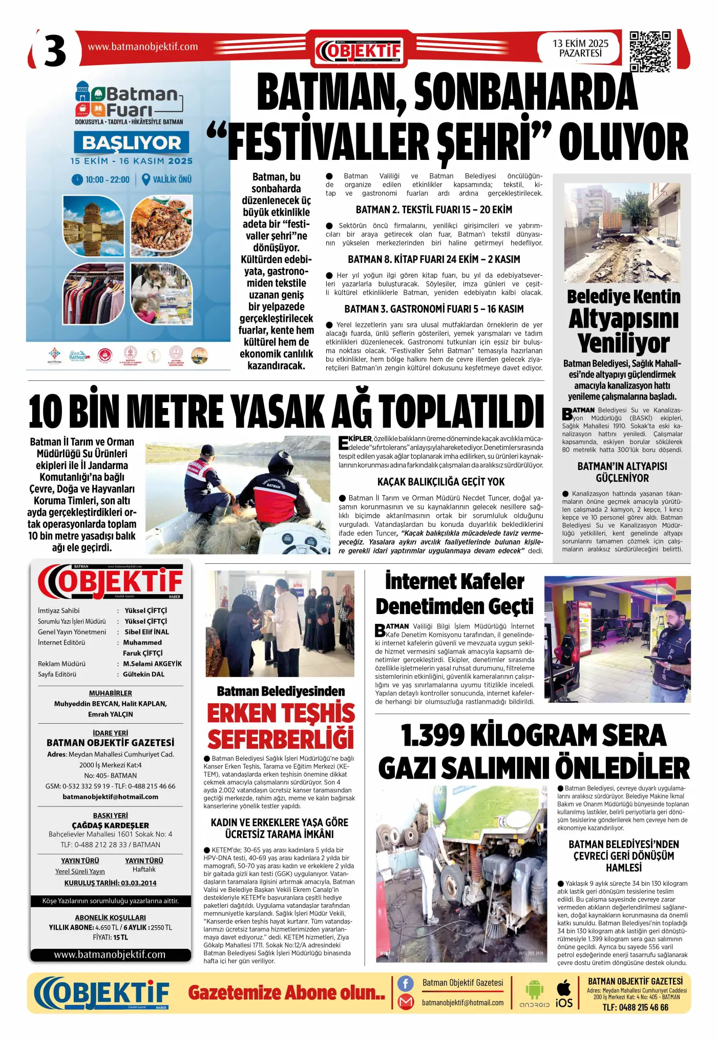 18.10.2025 tarihli sayı, 3. sayfa
