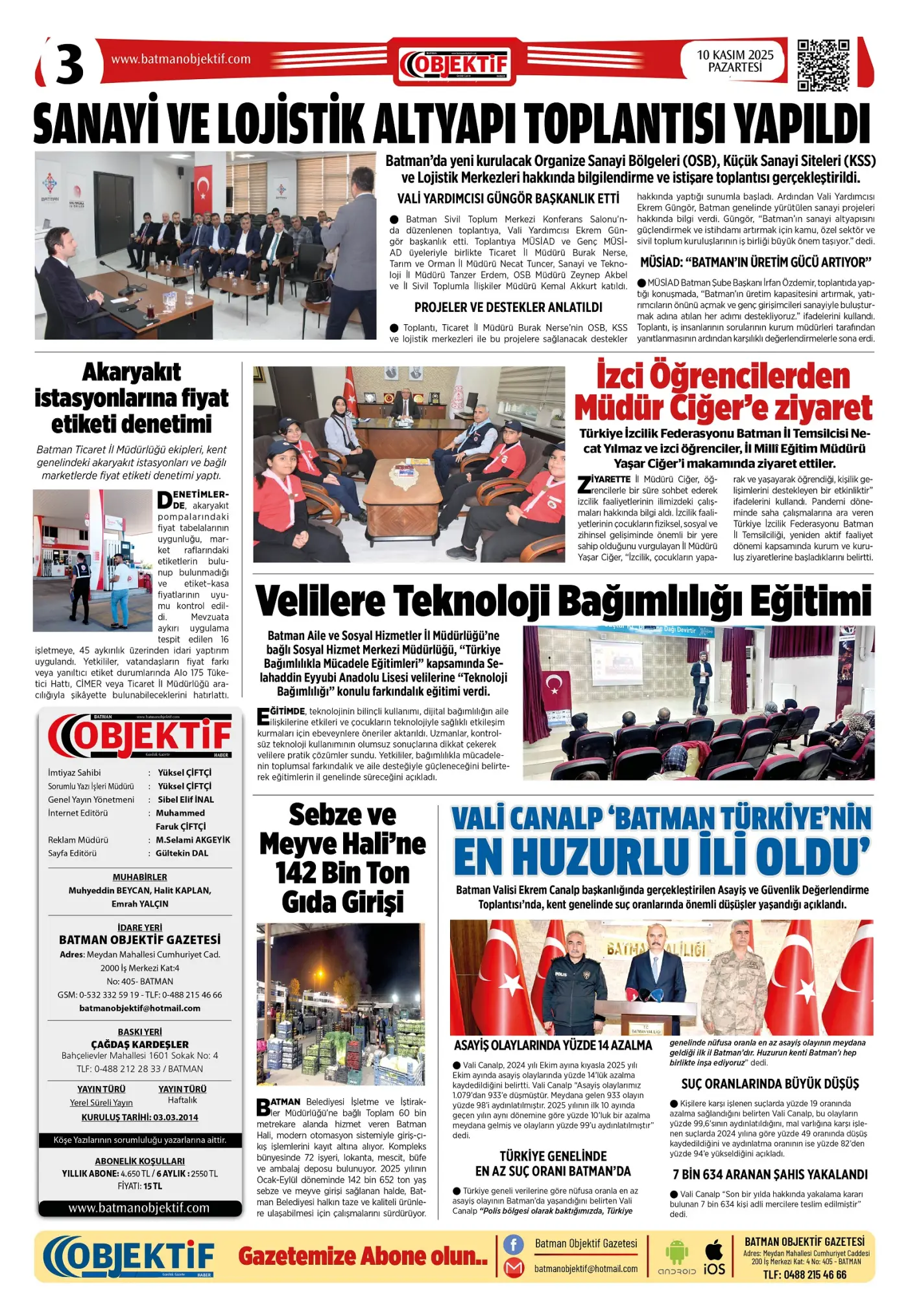 17.11.2025 tarihli sayı, 3. sayfa